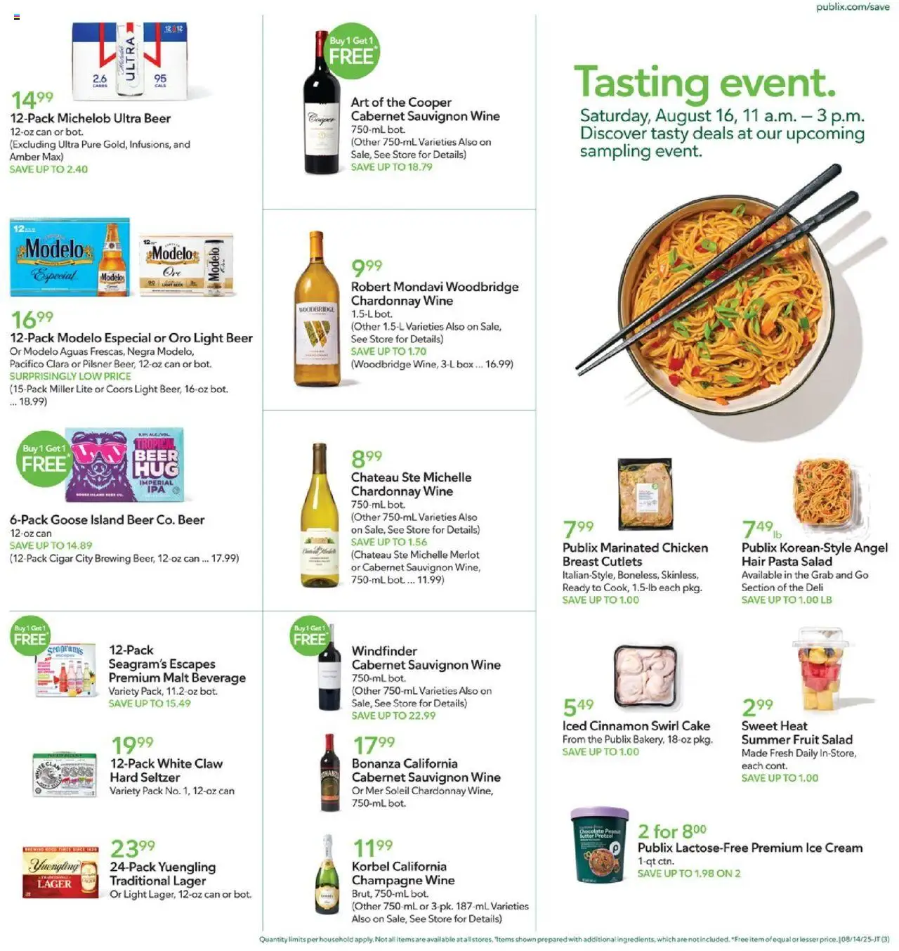 Publix Weekly ad from (08/13/2025) - Ad this week, Flyer - Page number 3