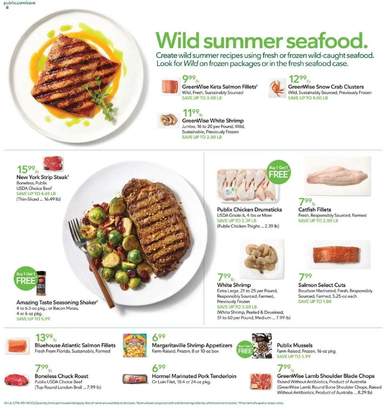 Publix Weekly ad from (08/13/2025) - Ad this week, Flyer - Page number 4