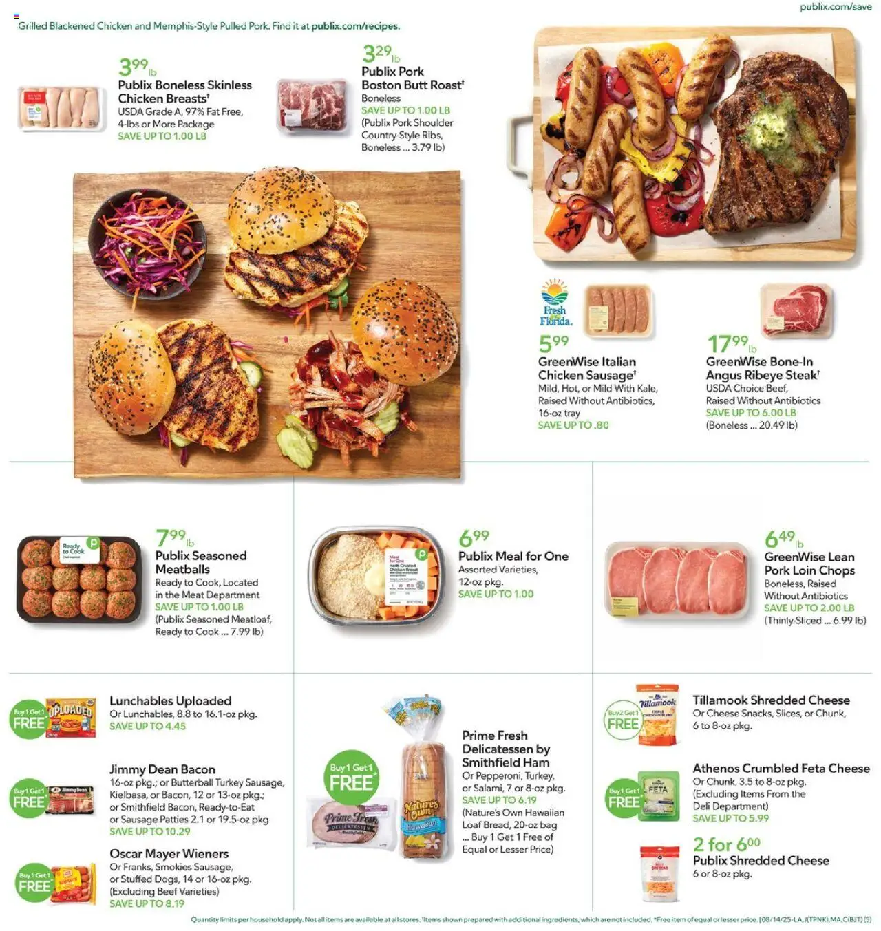 Publix Weekly ad from (08/13/2025) - Ad this week, Flyer - Page number 5