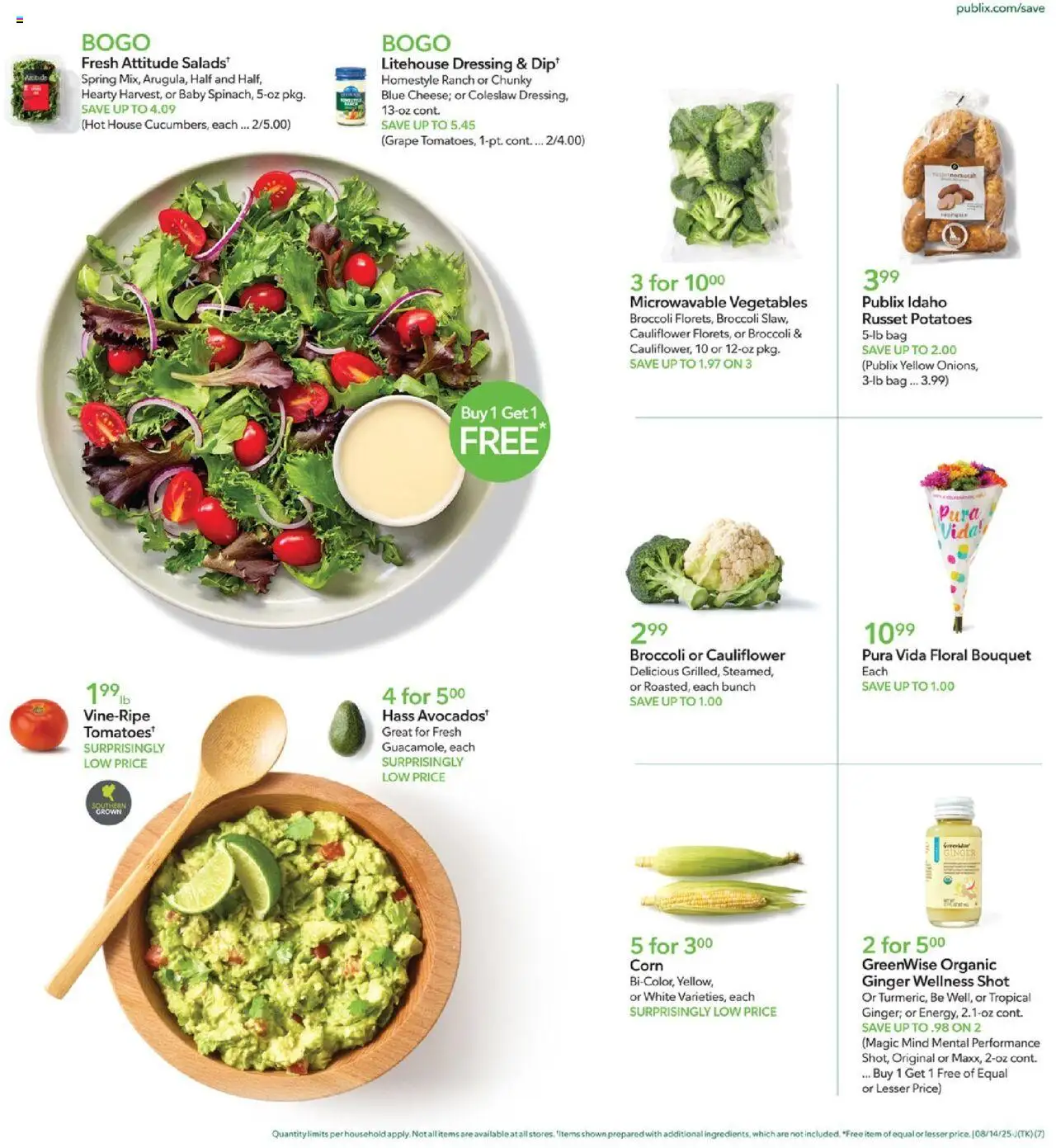 Publix Weekly ad from (08/13/2025) - Ad this week, Flyer - Page number 7