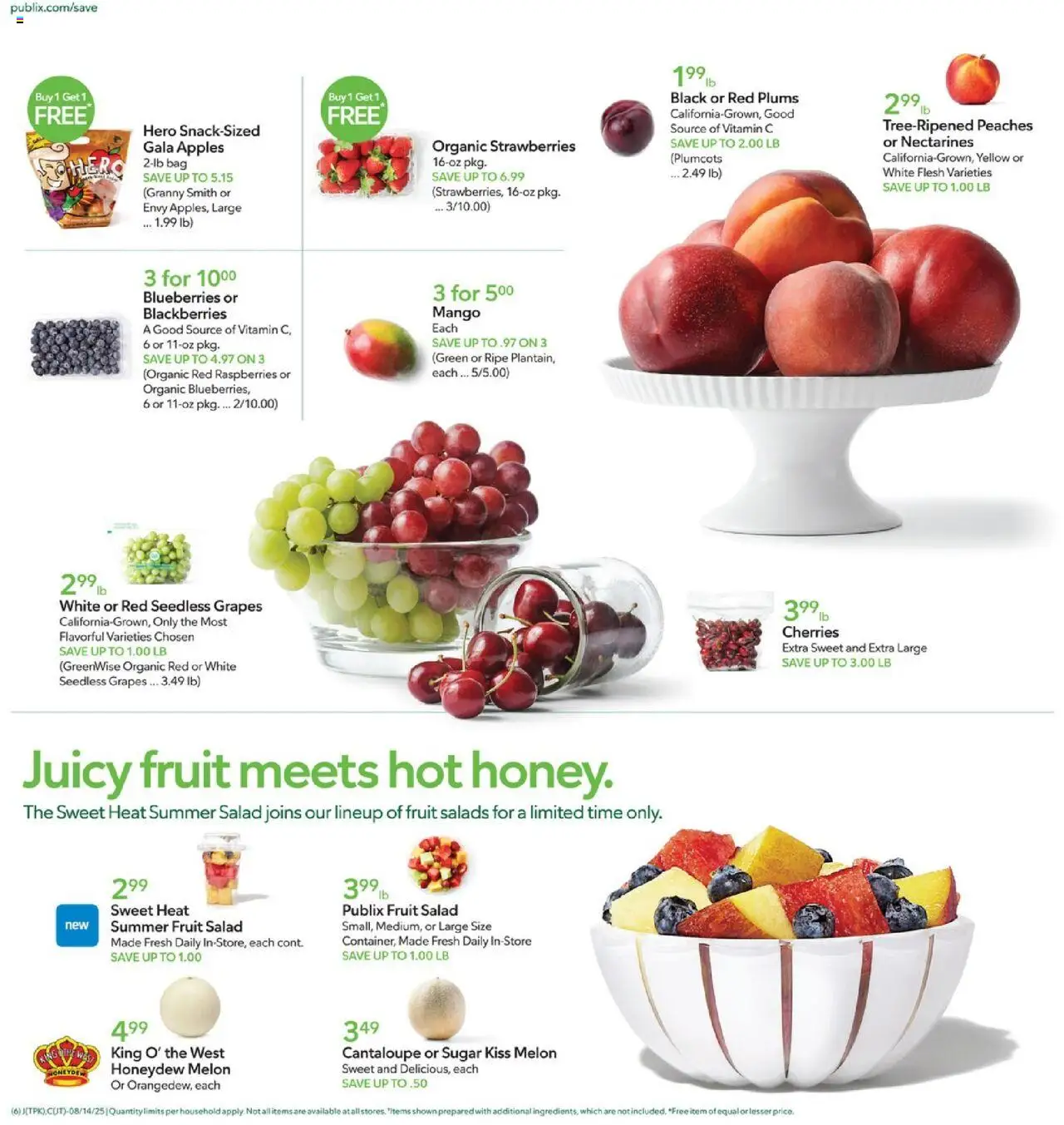Publix Weekly ad from (08/13/2025) - Ad this week, Flyer - Page number 6