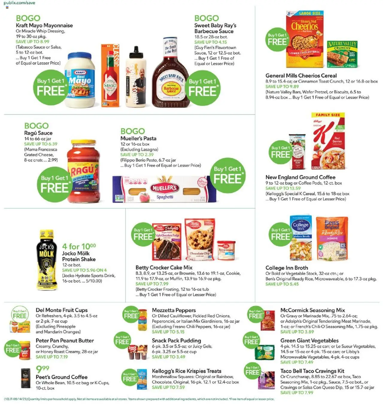 Publix Weekly ad from (08/13/2025) - Ad this week, Flyer - Page number 10