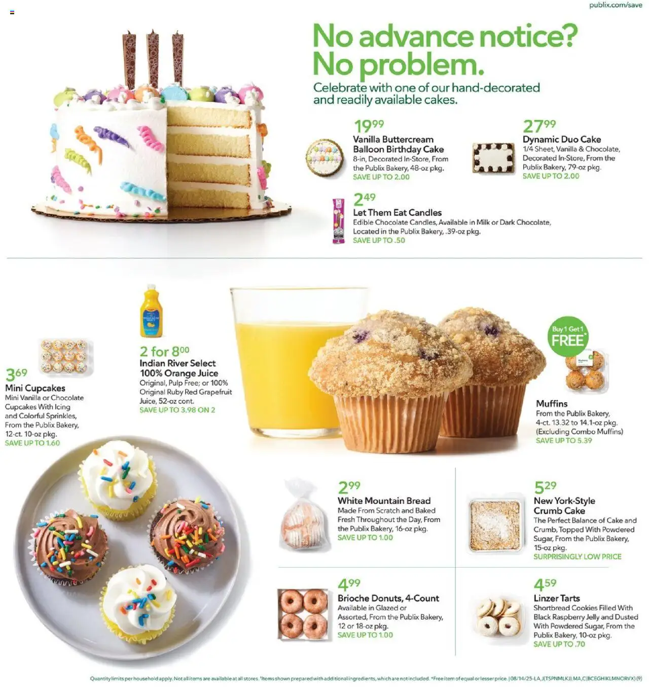 Publix Weekly ad from (08/13/2025) - Ad this week, Flyer - Page number 9