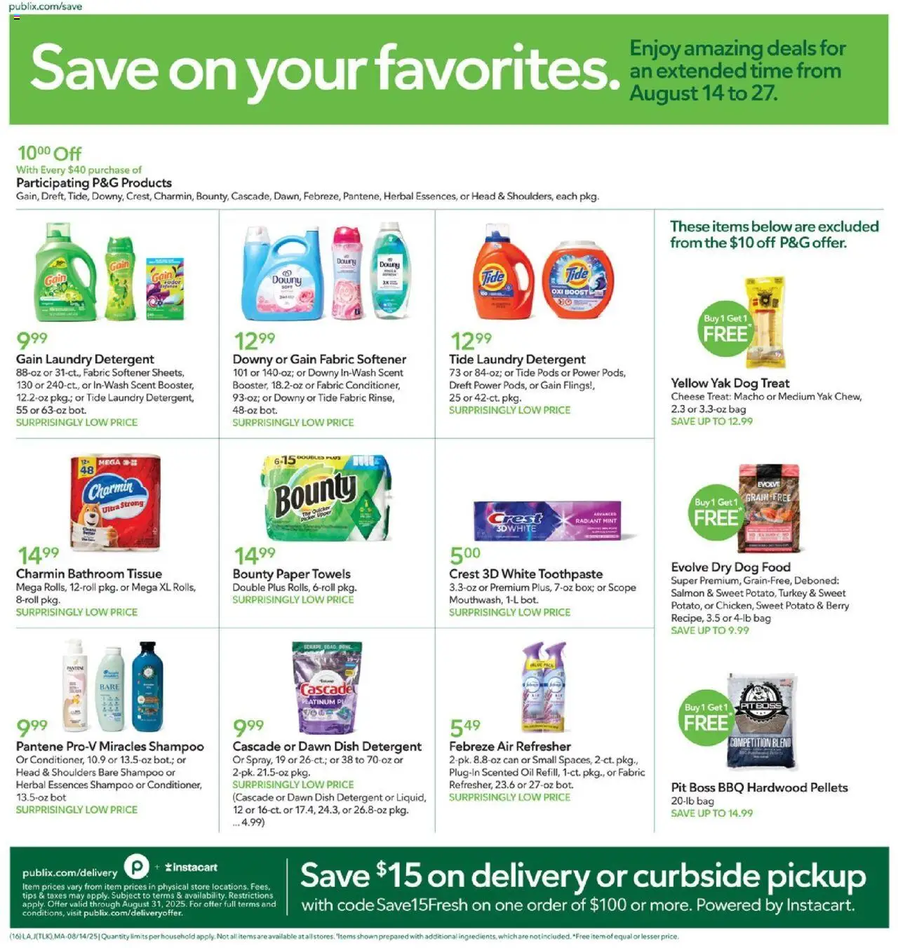 Publix Weekly ad from (08/13/2025) - Ad this week, Flyer - Page number 16