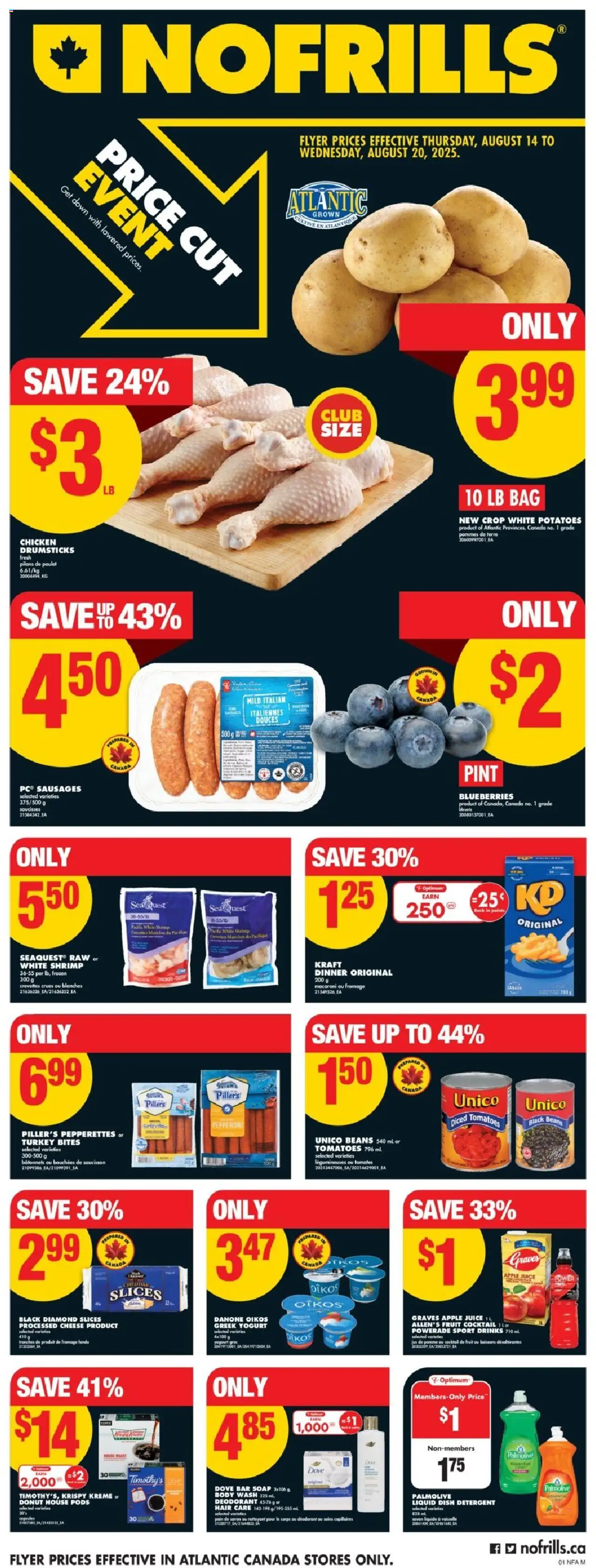 No Frills flyer valid from Aug 14, 2025 - page number 2