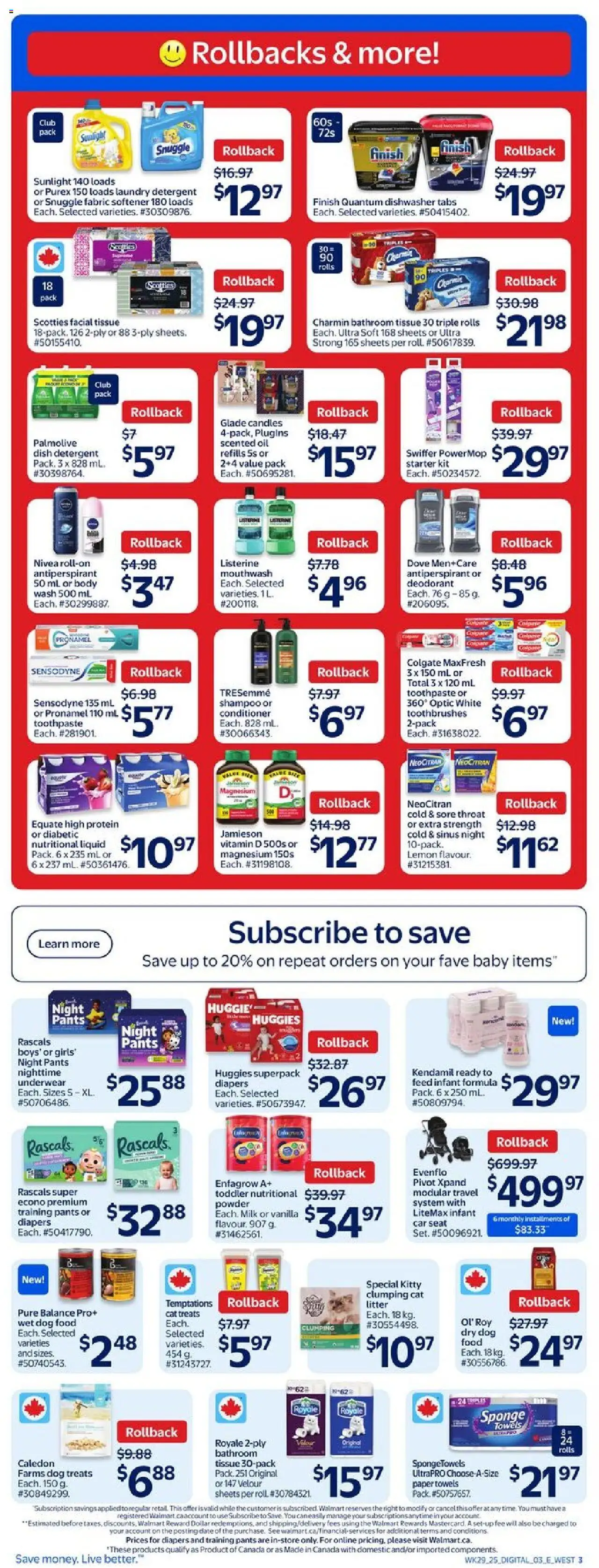 Walmart flyer valid from Aug 14, 2025 - page number 4