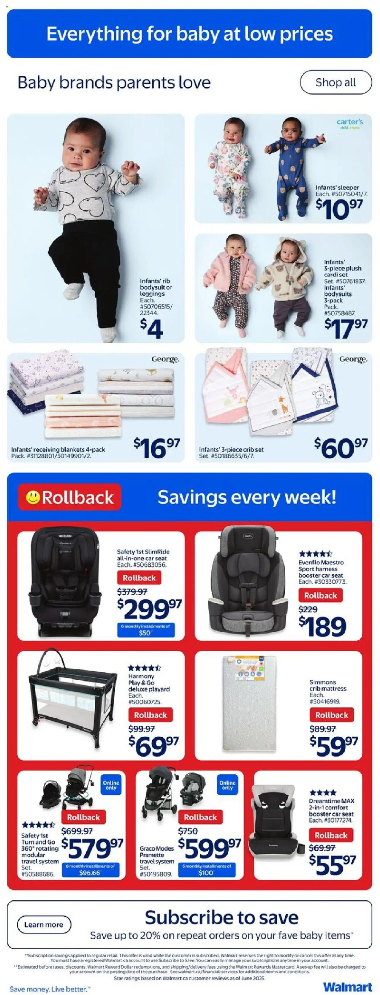 Walmart flyer valid from Aug 14, 2025 - page number 8