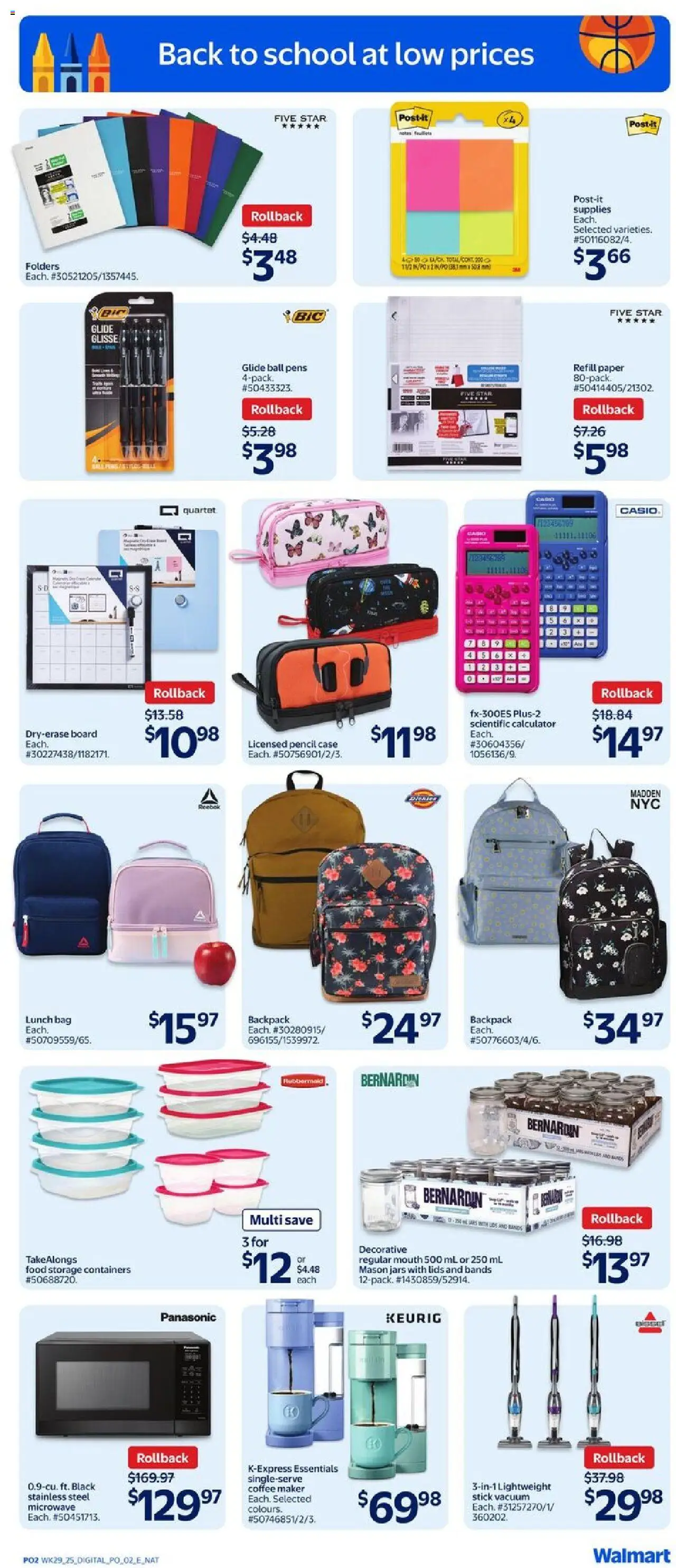 Walmart flyer valid from Aug 14, 2025 - page number 11