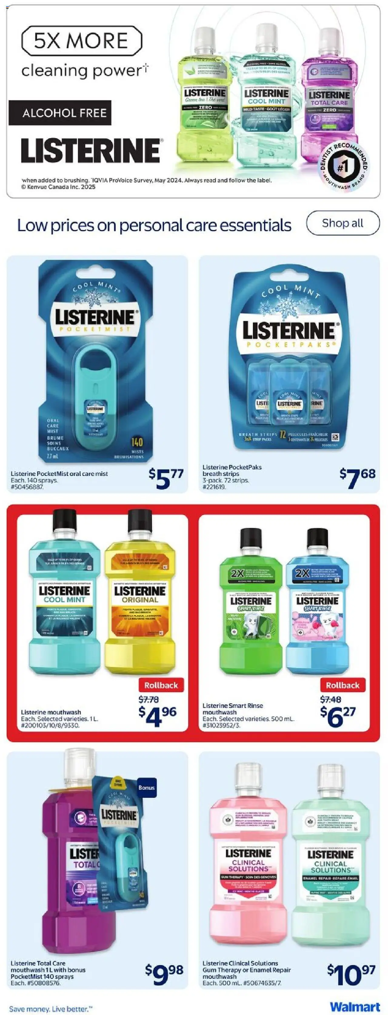Walmart flyer valid from Aug 14, 2025 - page number 16