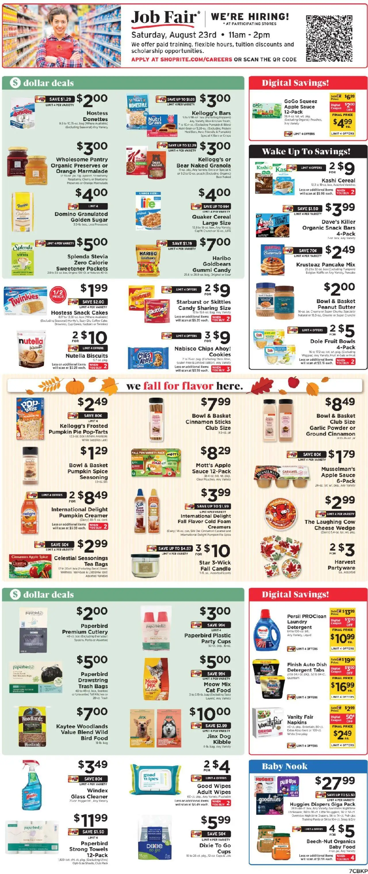 ShopRite Circular from 08/17/2025 >> Weekly Ad, flyer - Page number 8