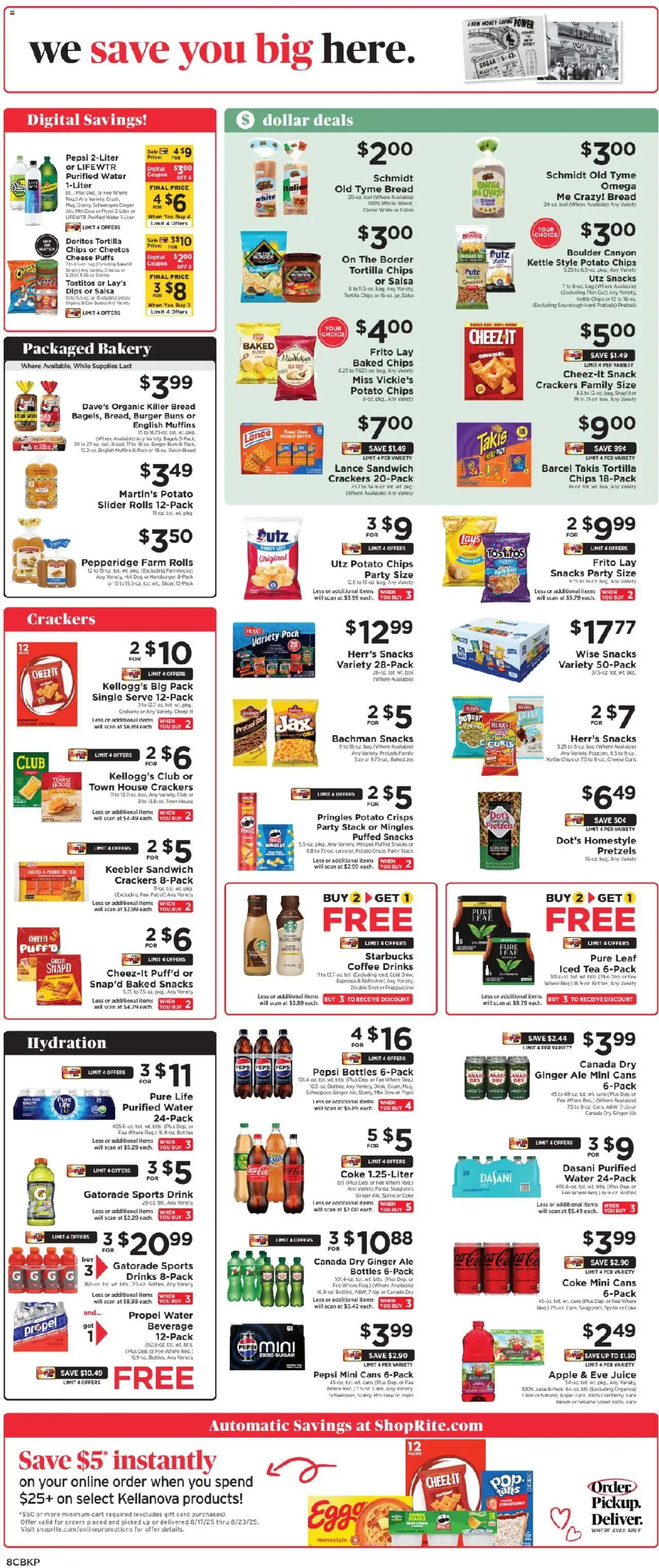 ShopRite Circular from 08/17/2025 >> Weekly Ad, flyer - Page number 9