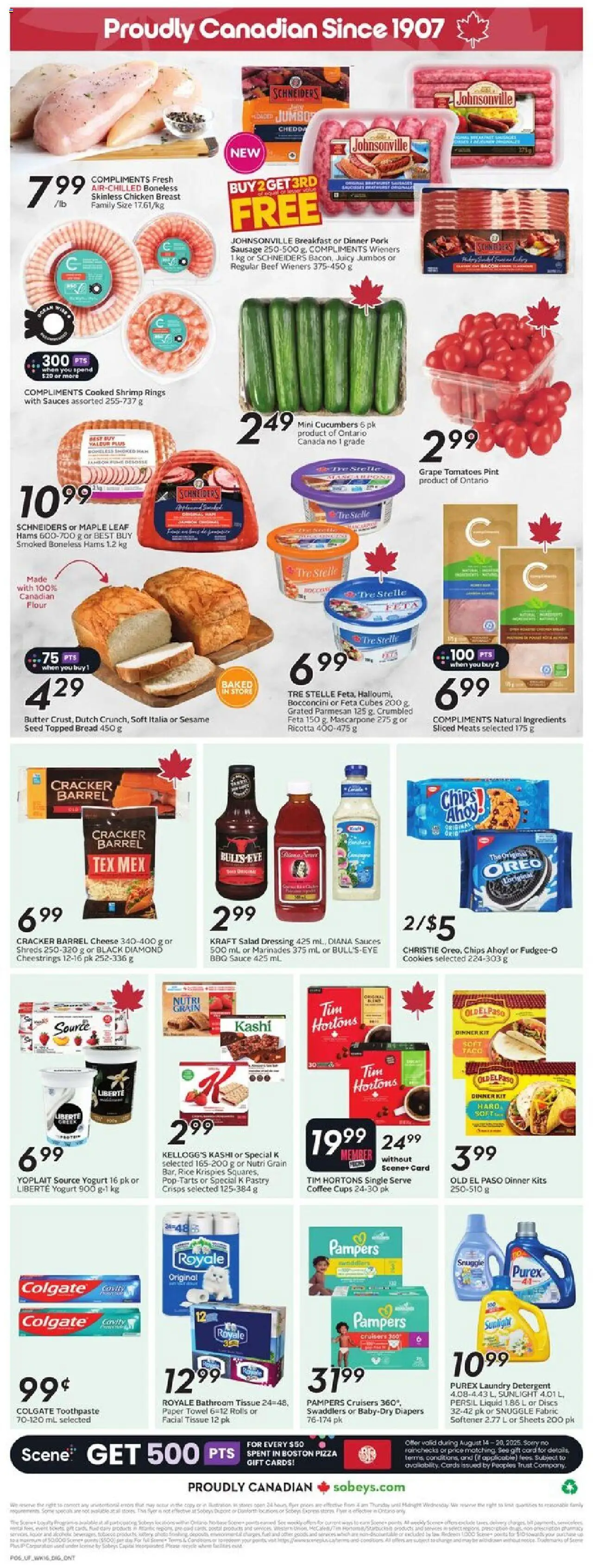 Sobeys flyer valid from Aug 14, 2025 - page number 4