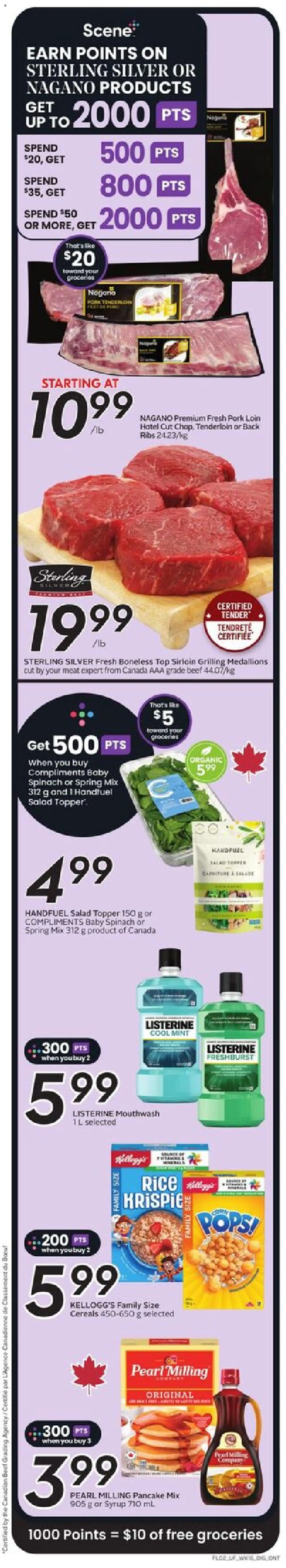 Sobeys flyer valid from Aug 14, 2025 - page number 3
