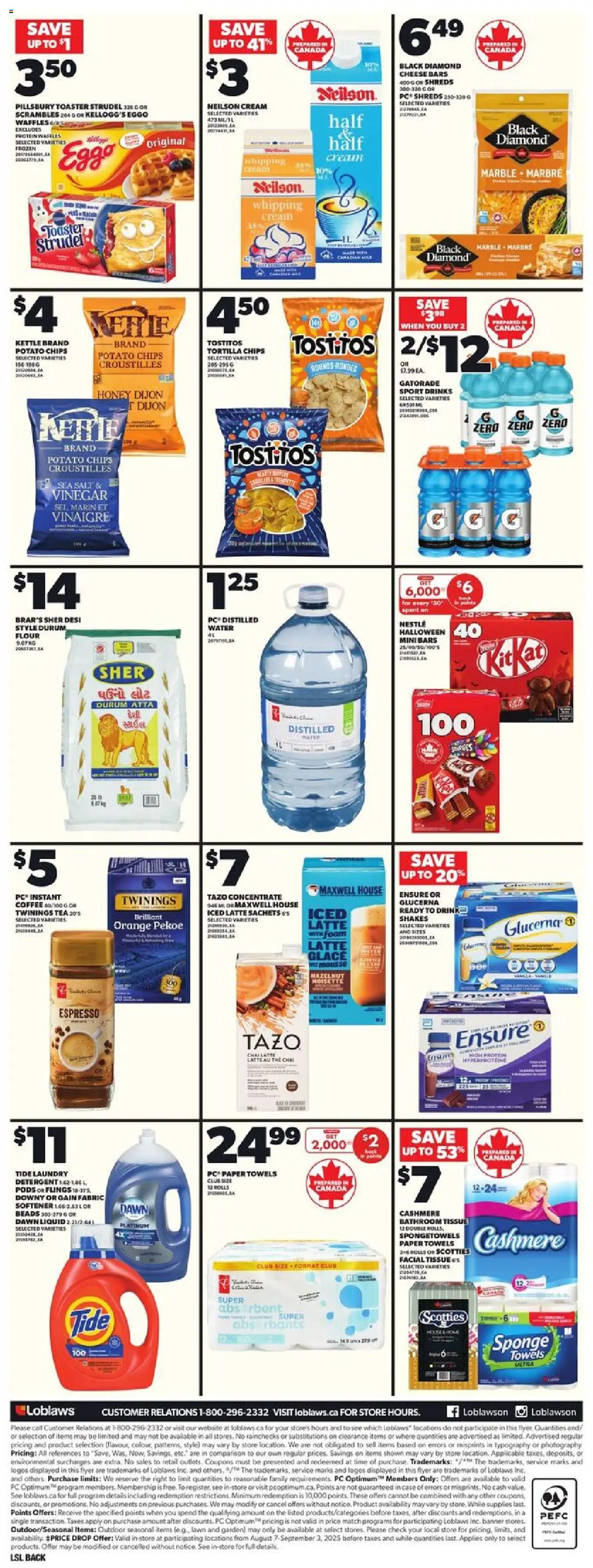 Loblaws flyer valid from Aug 14, 2025 - page number 4