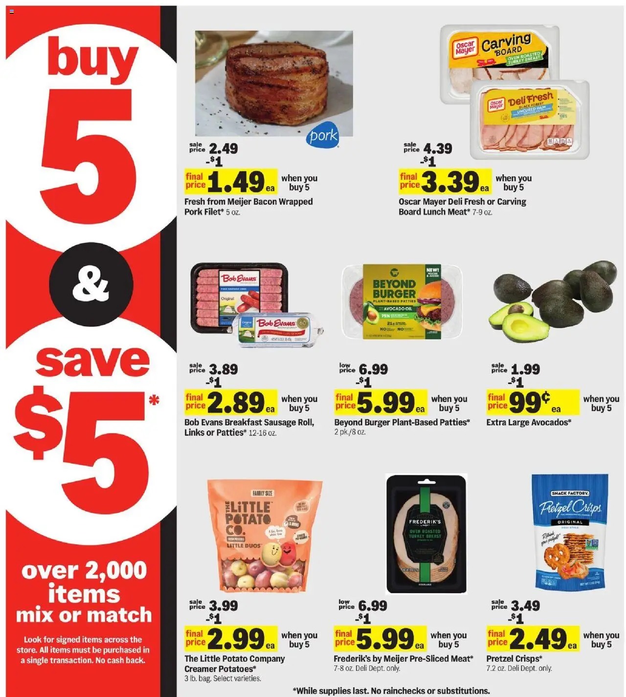 MEIJER AD from 08/17/2025 - Weekly Ad - PREVIEW - Page number 6
