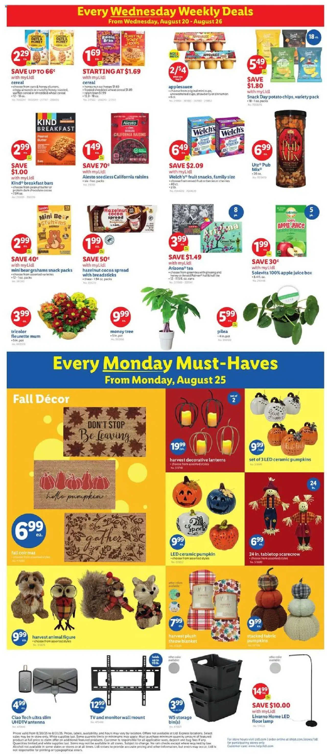 Lidl Weekly Ad from 08/20/2025 - Circular, Weekly flyer - Page number 2