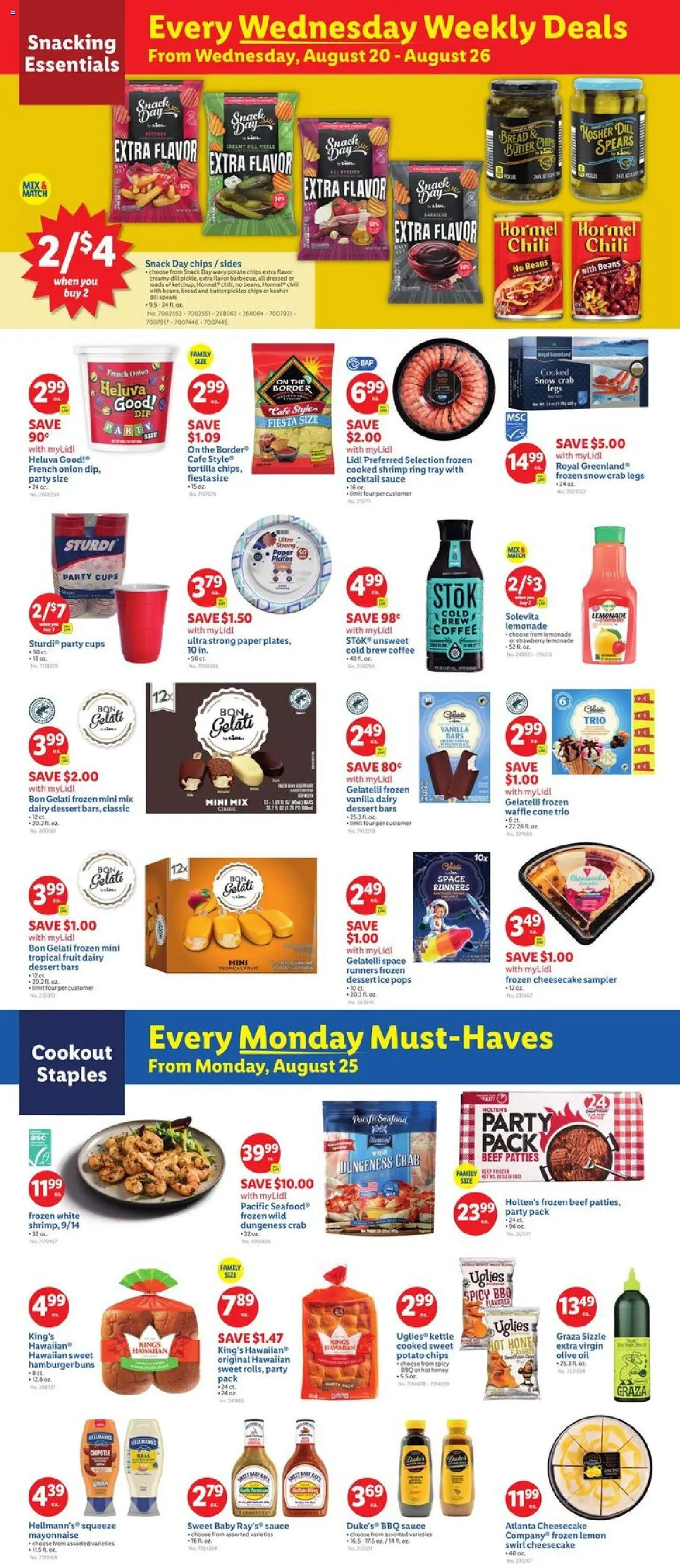 Lidl Weekly Ad from 08/20/2025 - Circular, Weekly flyer - Page number 3