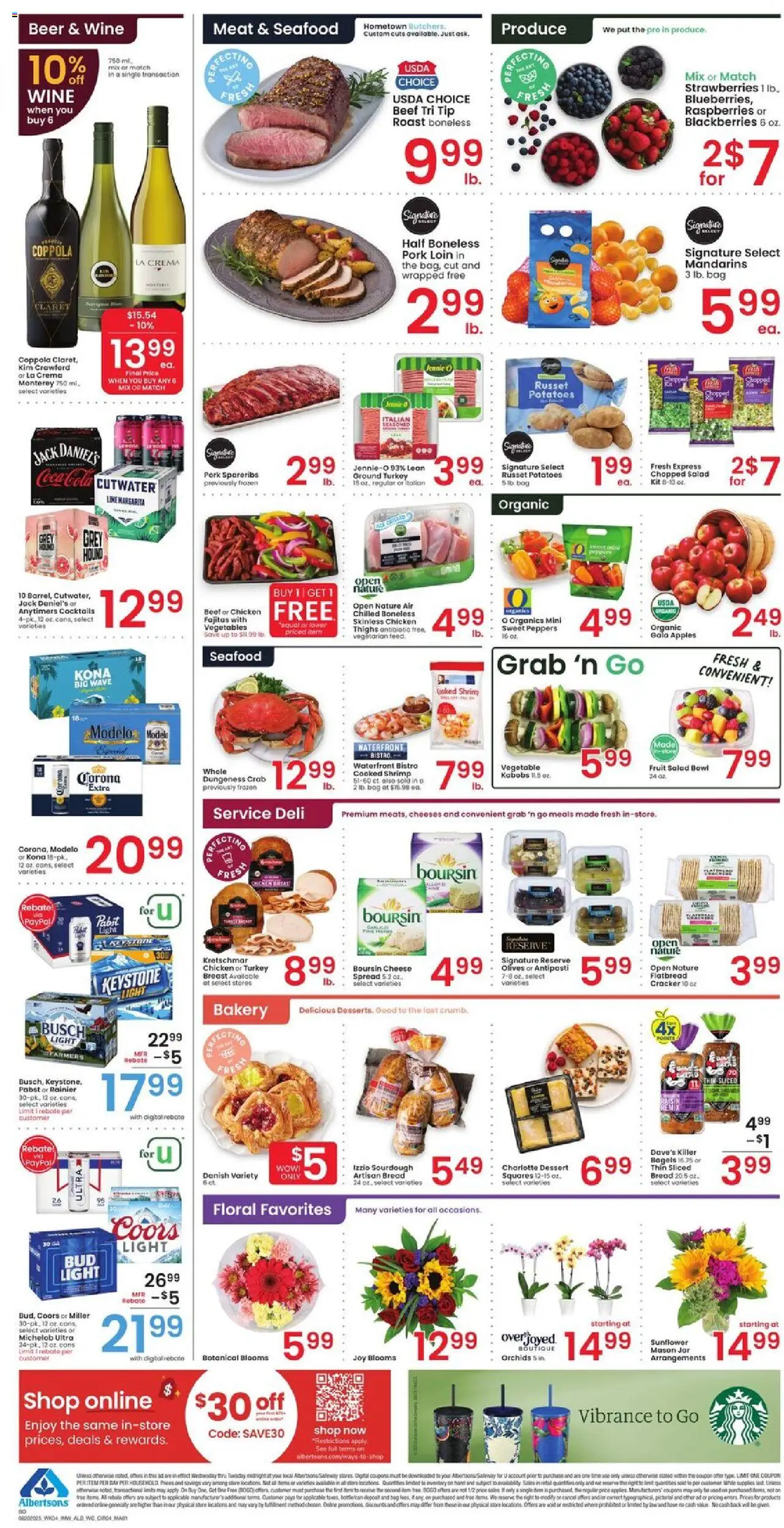 Albertsons Weekly Ad from 08/20/2025 - Flyer - Page number 4