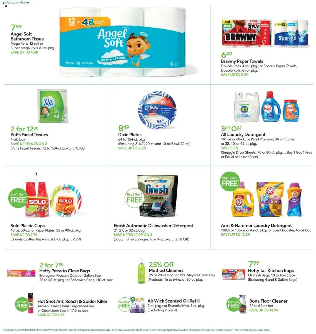 Publix Weekly ad from (08/20/2025) - Ad this week, Flyer - Page number 14