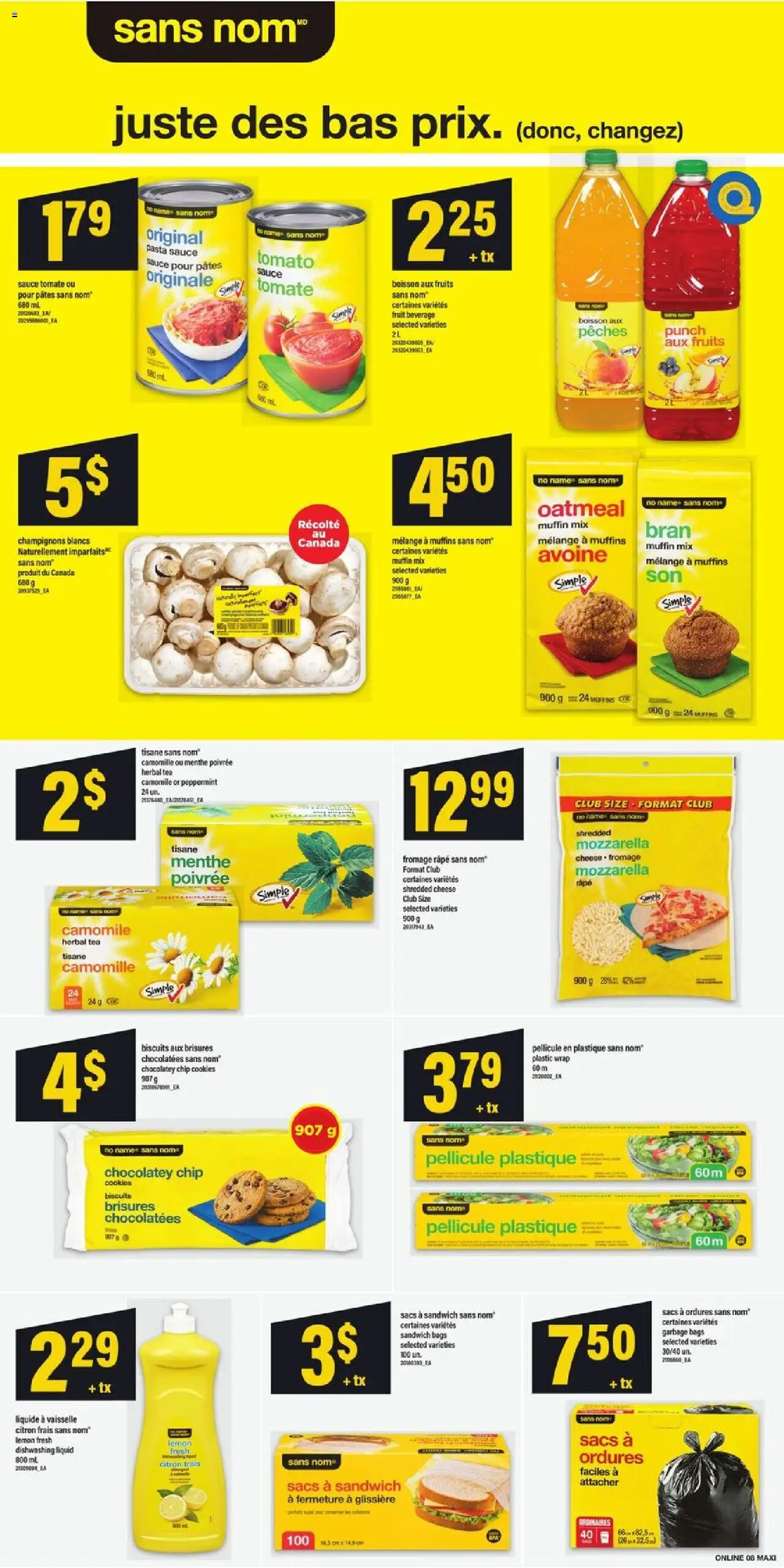 Maxi flyer valid from Aug 21, 2025 - page number 12