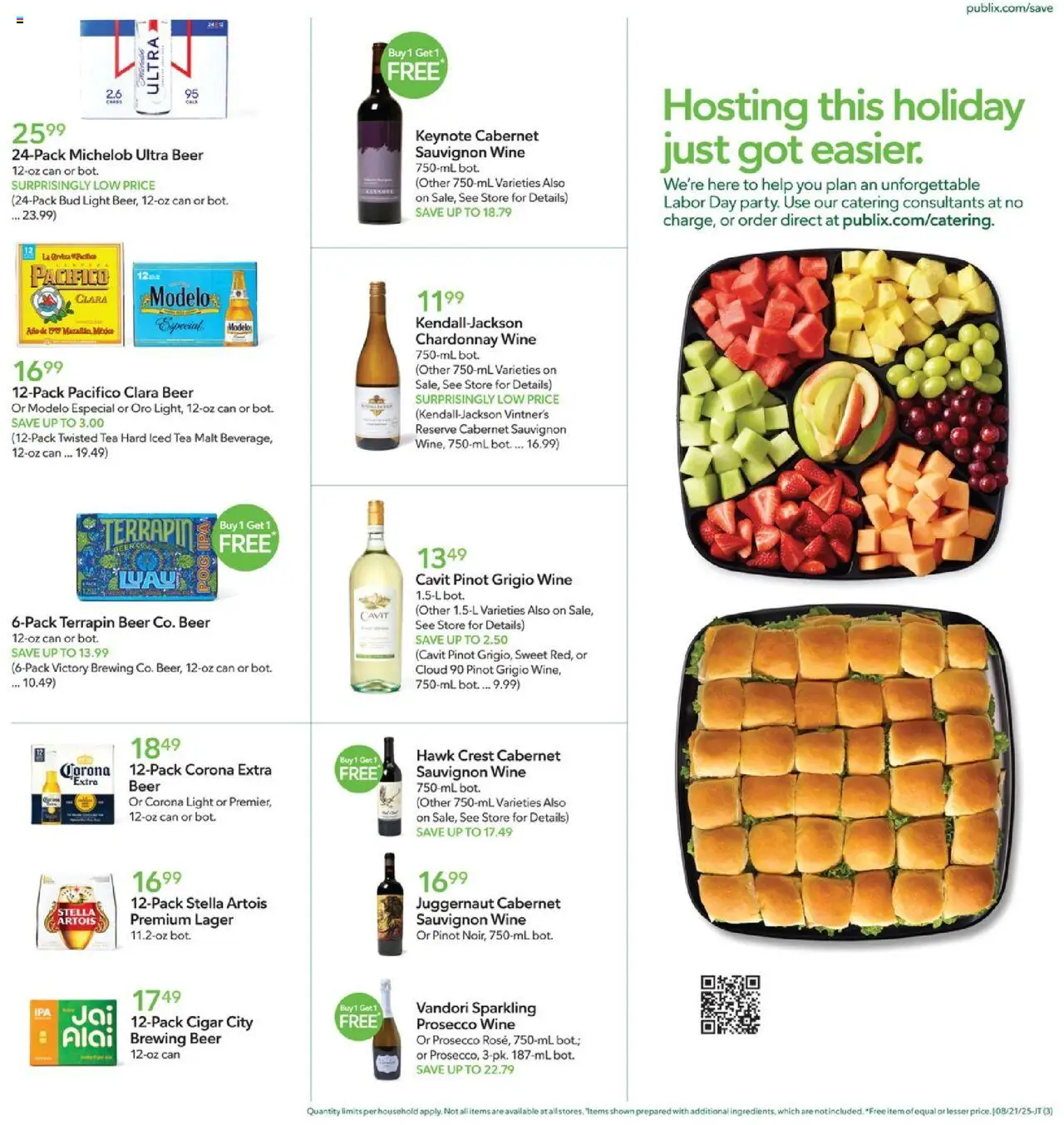 Publix Weekly ad from (08/21/2025) - Ad this week, Flyer - Page number 3