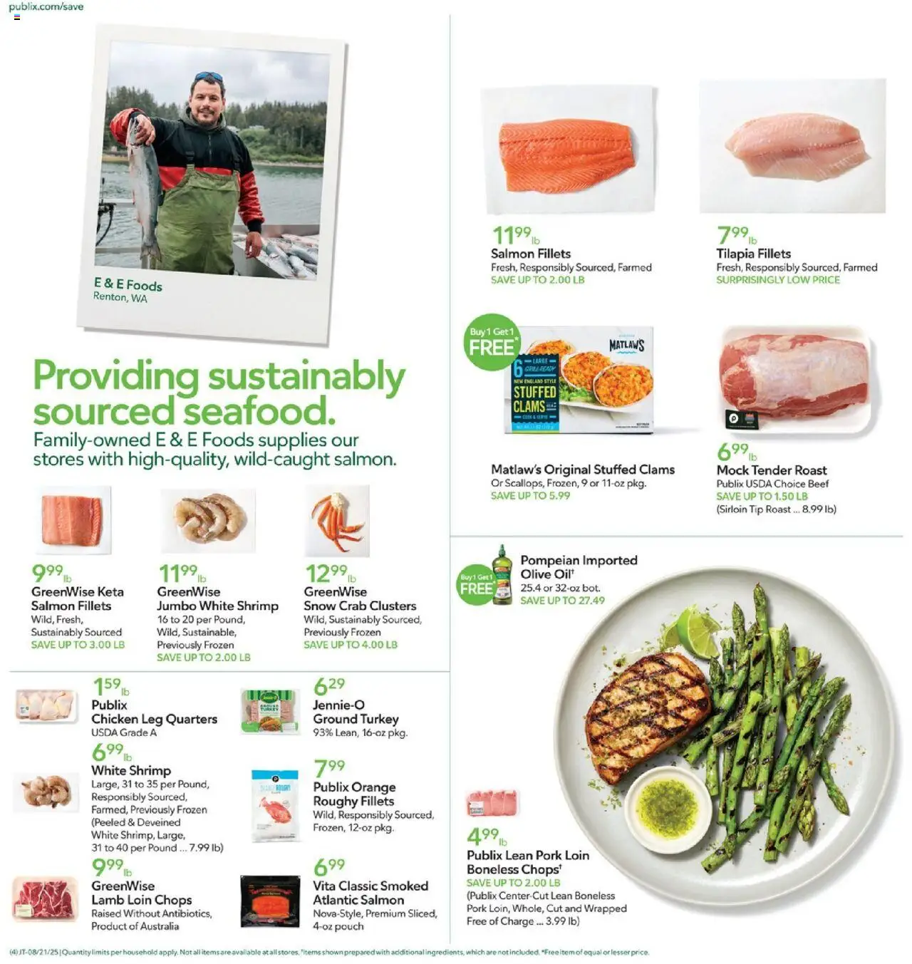 Publix Weekly ad from (08/21/2025) - Ad this week, Flyer - Page number 4