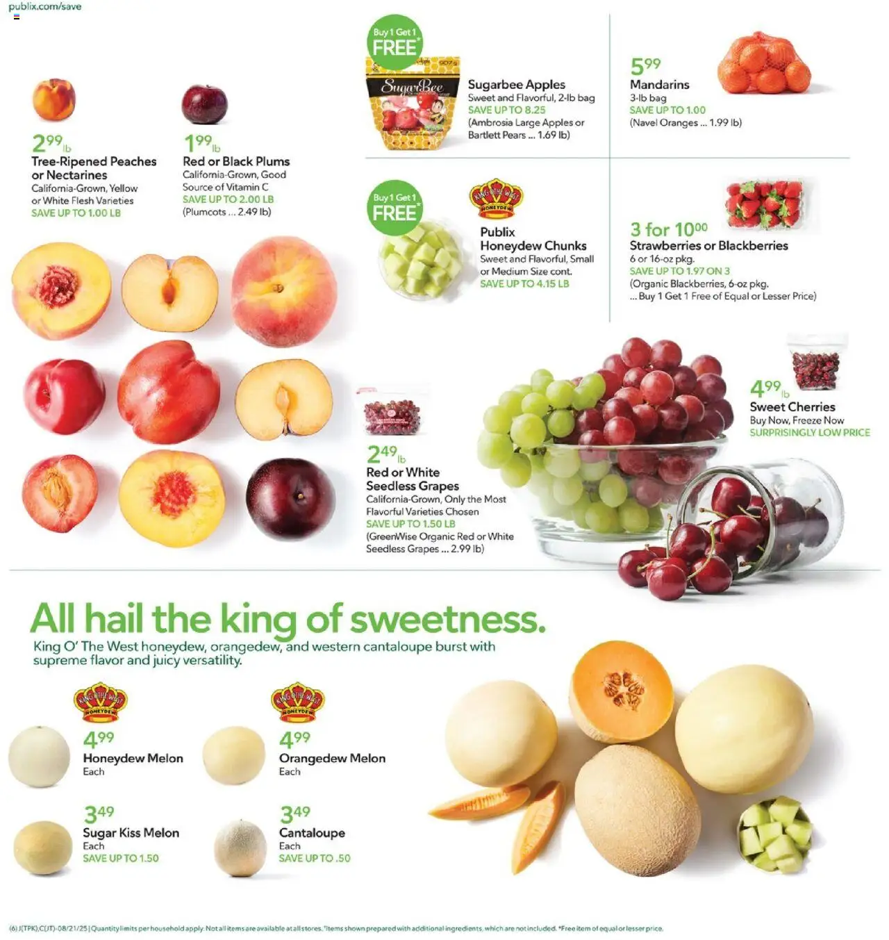 Publix Weekly ad from (08/21/2025) - Ad this week, Flyer - Page number 6