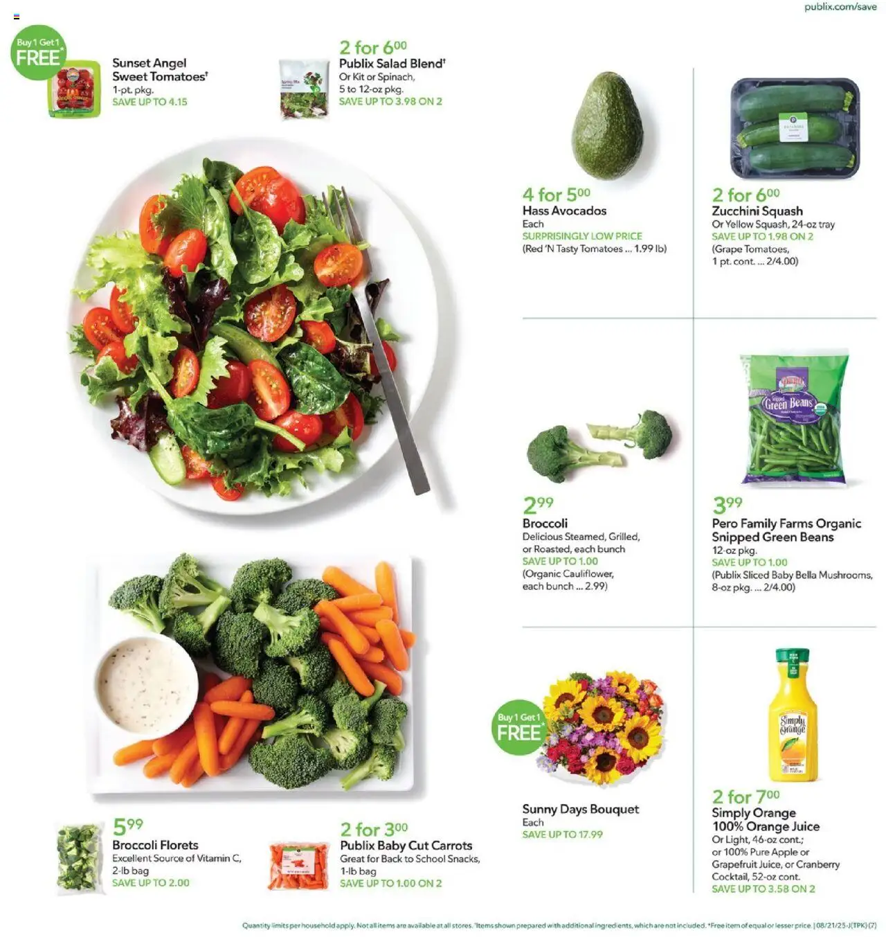 Publix Weekly ad from (08/21/2025) - Ad this week, Flyer - Page number 7