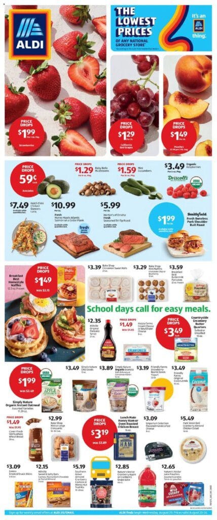 ALDI Weekly Ad from 08/20/2025 🛍️ > Flyer, Sales ad