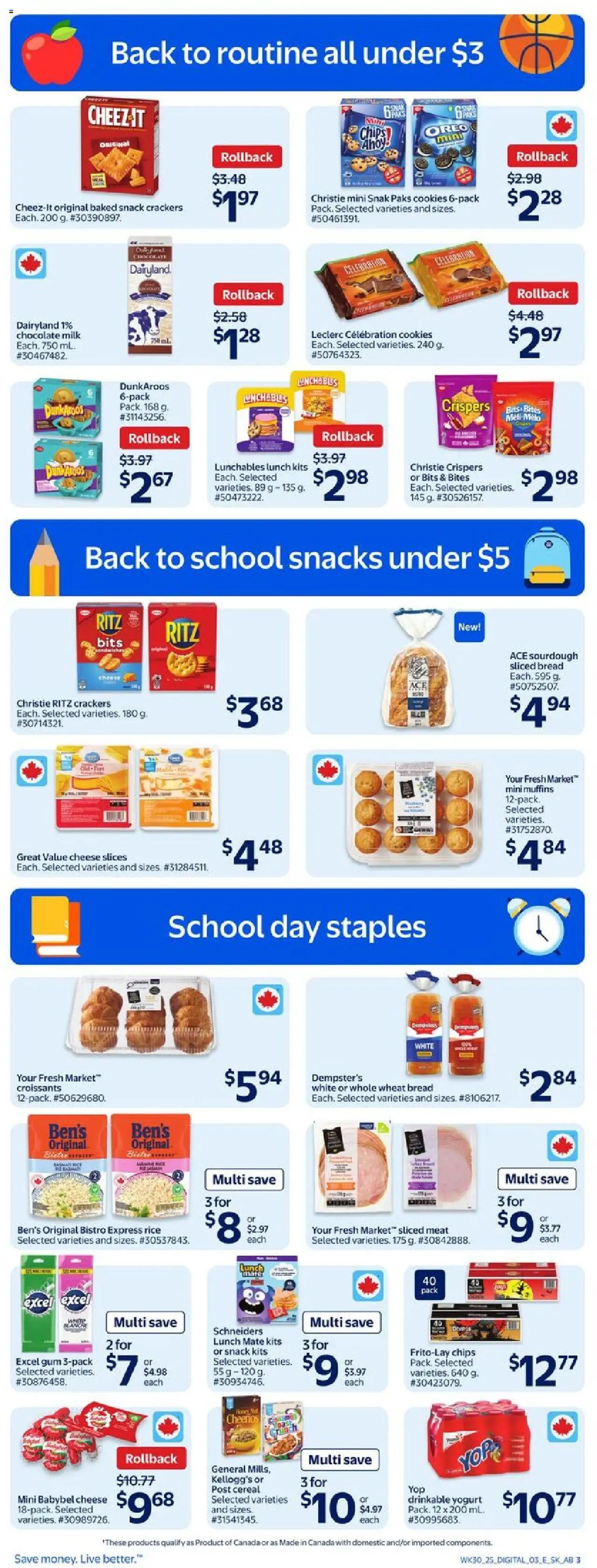Walmart flyer valid from Aug 21, 2025 - page number 12