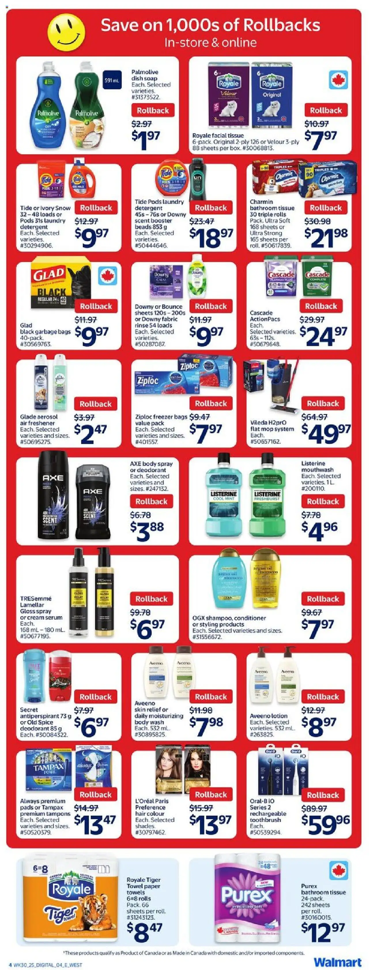 Walmart flyer valid from Aug 21, 2025 - page number 14
