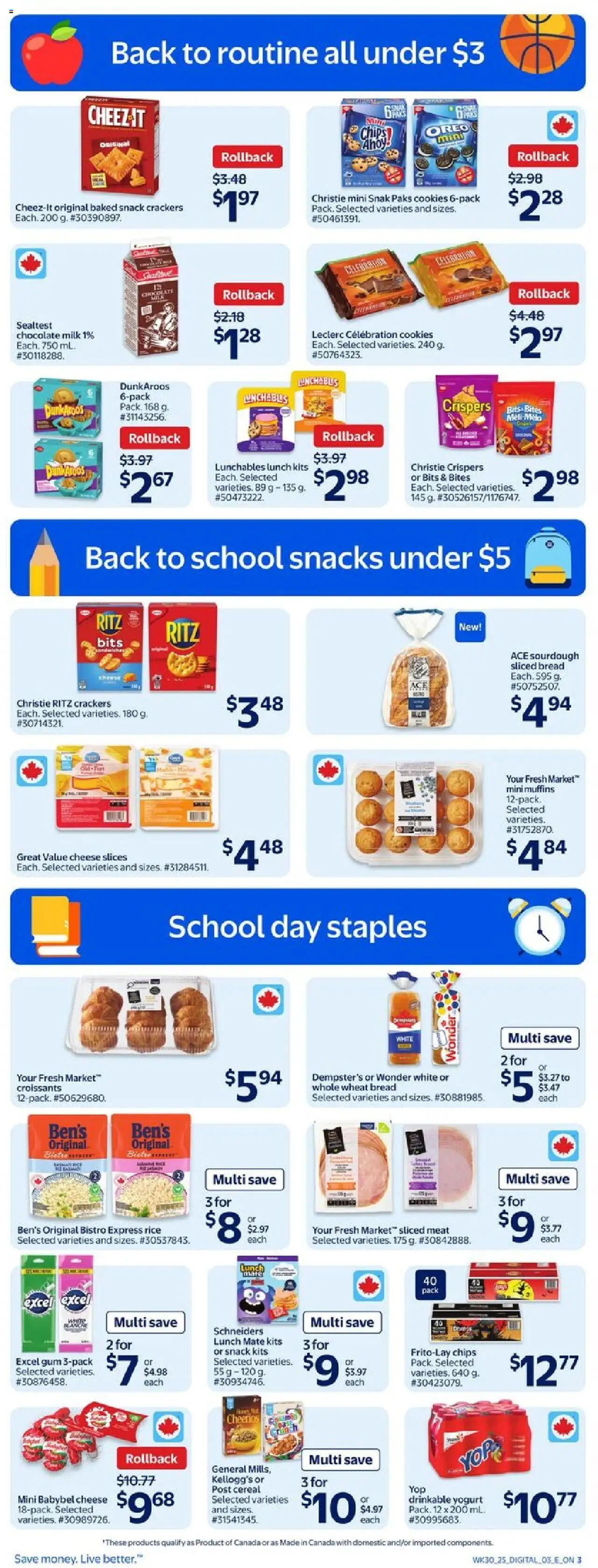 Walmart flyer valid from Aug 21, 2025 - page number 12