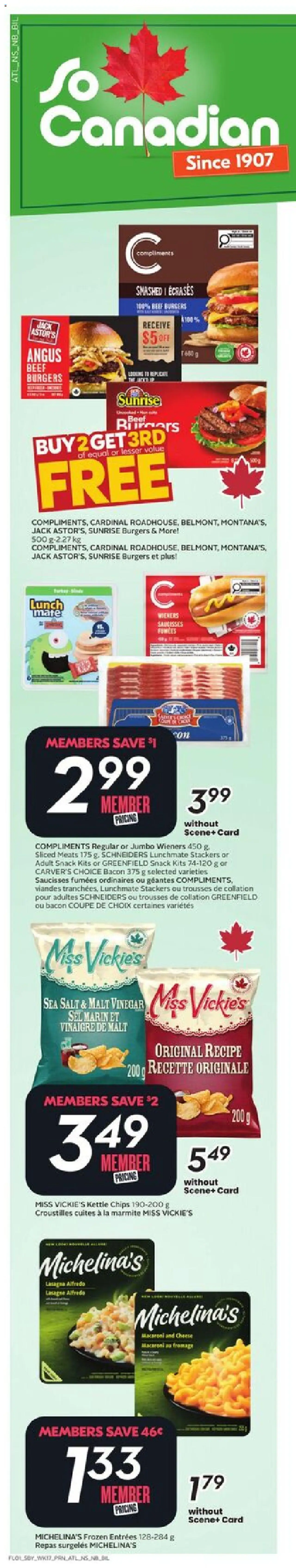 Sobeys flyer valid from Aug 21, 2025 - page number 2