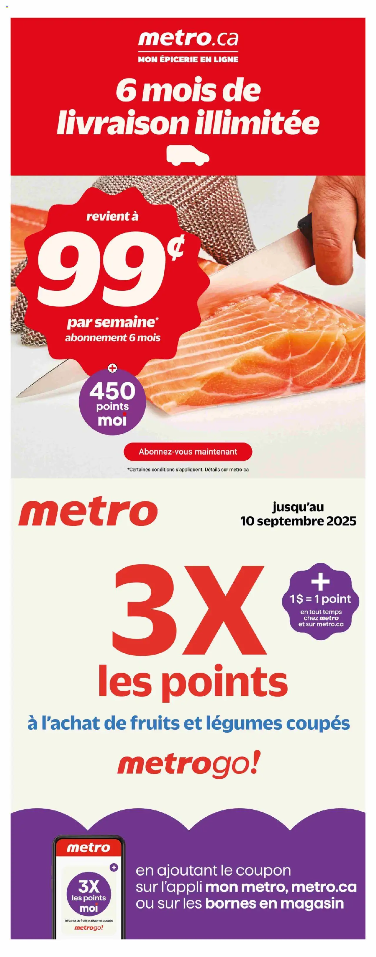 Metro flyer valid from Aug 21, 2025 - page number 8