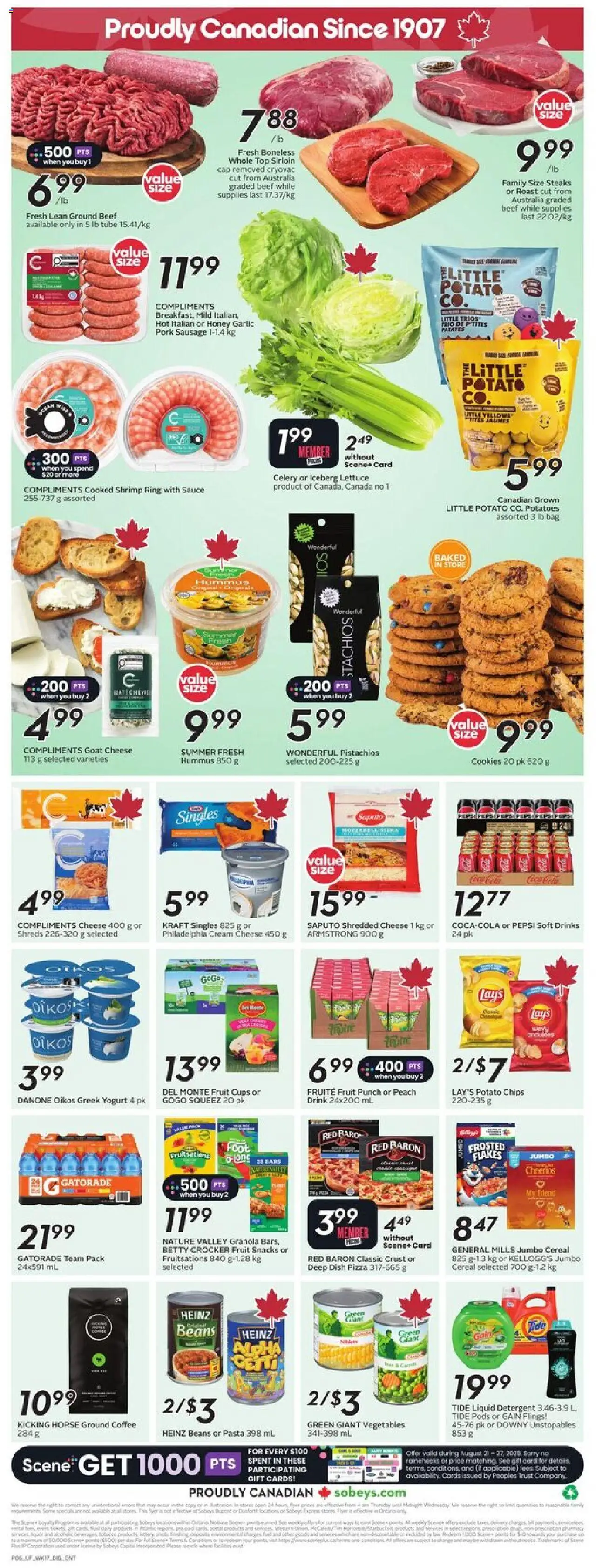Sobeys flyer valid from Aug 21, 2025 - page number 4