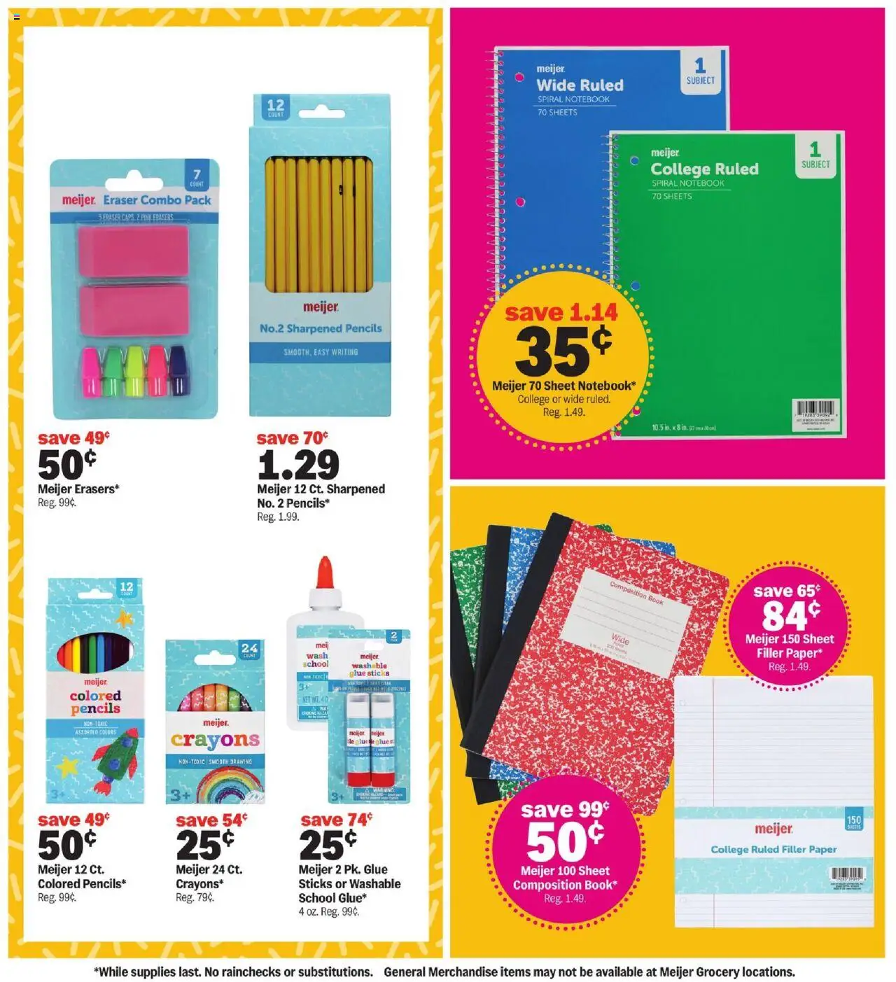 MEIJER AD from 08/24/2025 - Early fall finds at great prices - PREVIEW - Page number 4