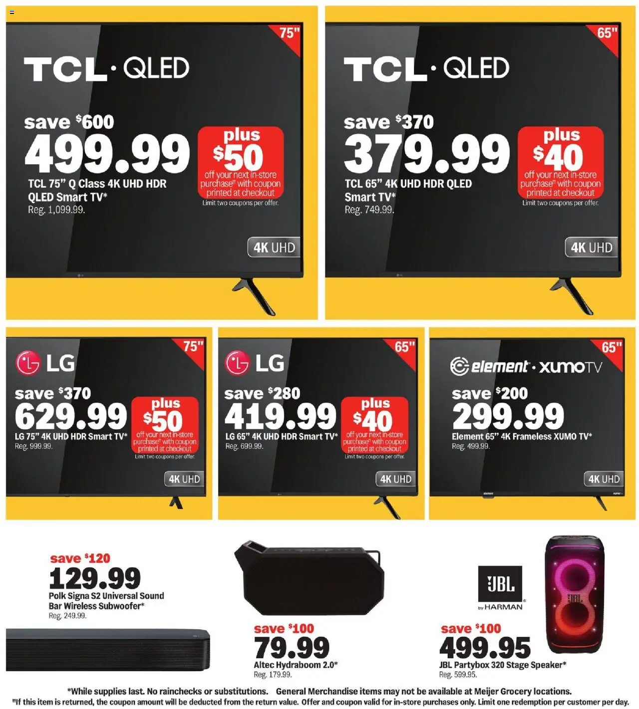 MEIJER AD from 08/24/2025 - Early fall finds at great prices - PREVIEW - Page number 7