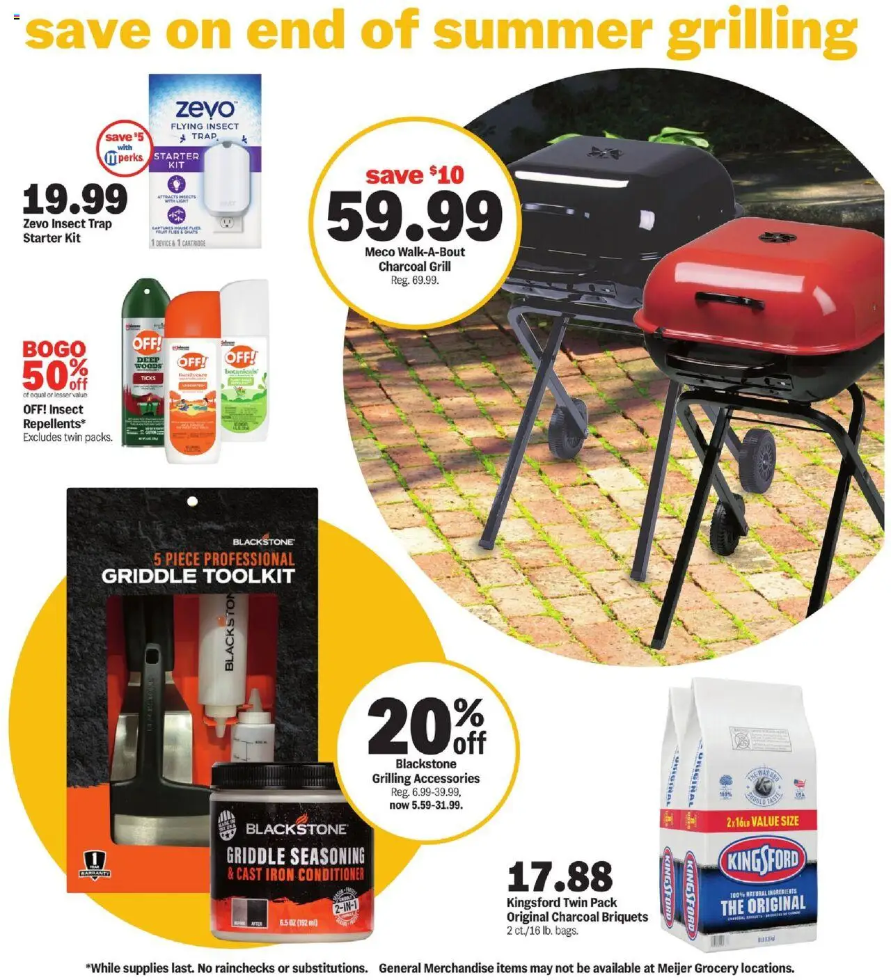 MEIJER AD from 08/24/2025 - Early fall finds at great prices - PREVIEW - Page number 9