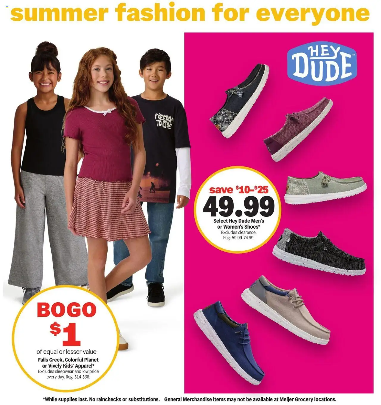 MEIJER AD from 08/24/2025 - Early fall finds at great prices - PREVIEW - Page number 12