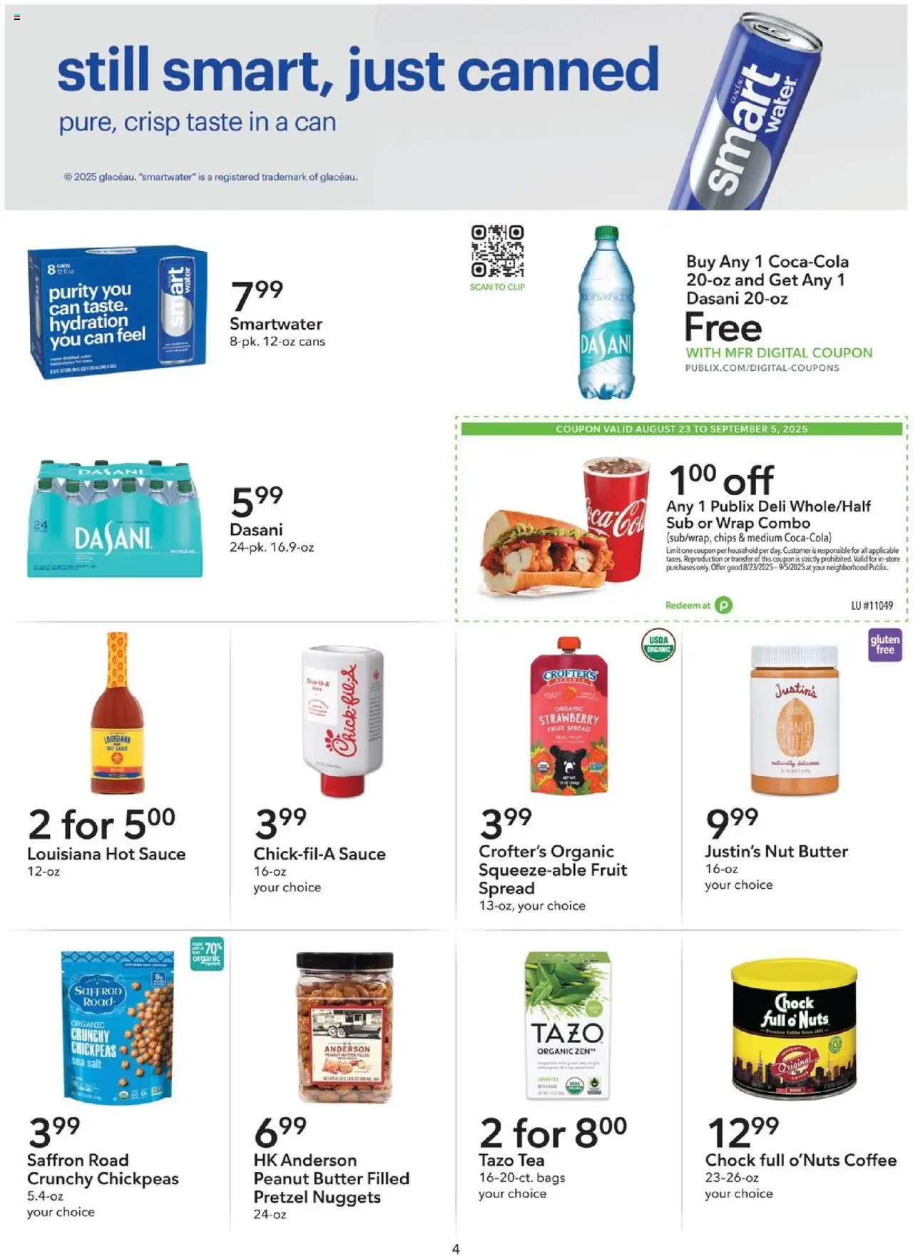 Publix Weekly ad from (08/23/2025) - Ad this week, Flyer - Page number 4