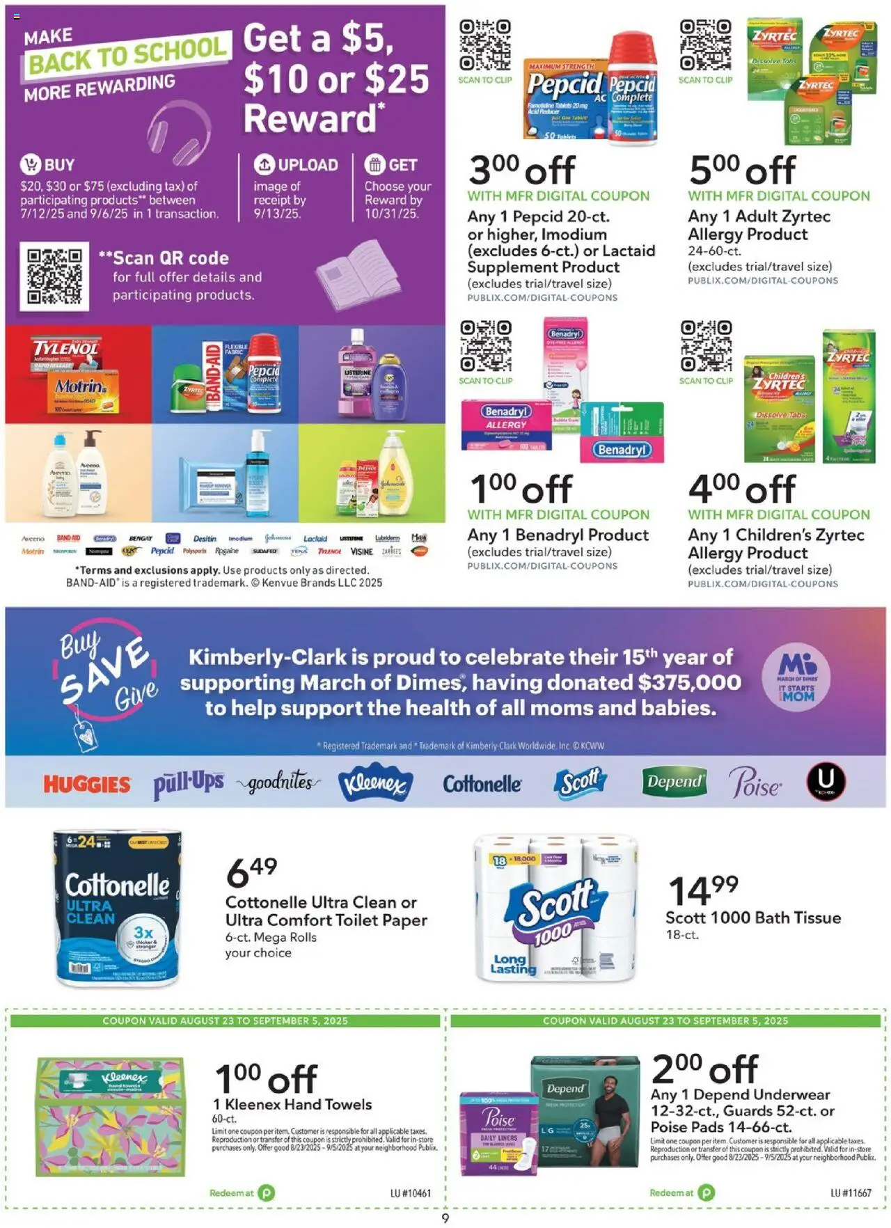 Publix Weekly ad from (08/23/2025) - Ad this week, Flyer - Page number 9