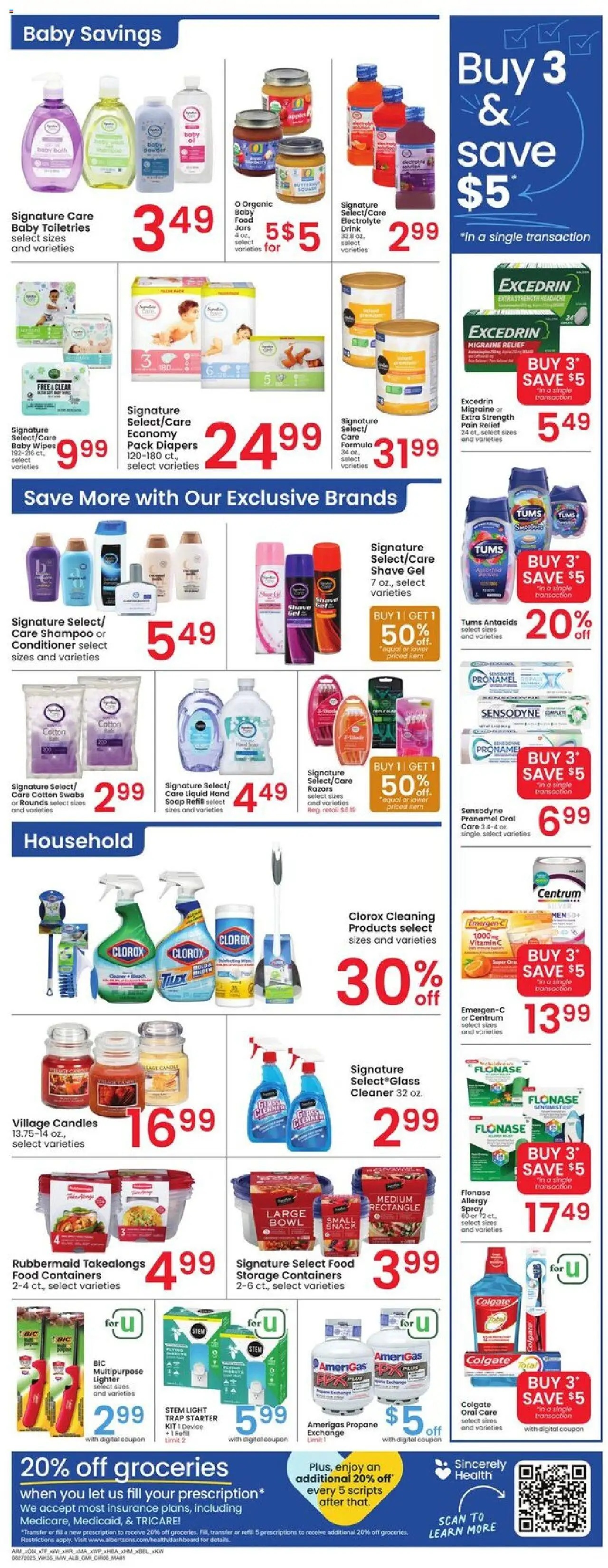 Albertsons Weekly Ad from 08/27/2025 - Flyer - Page number 6