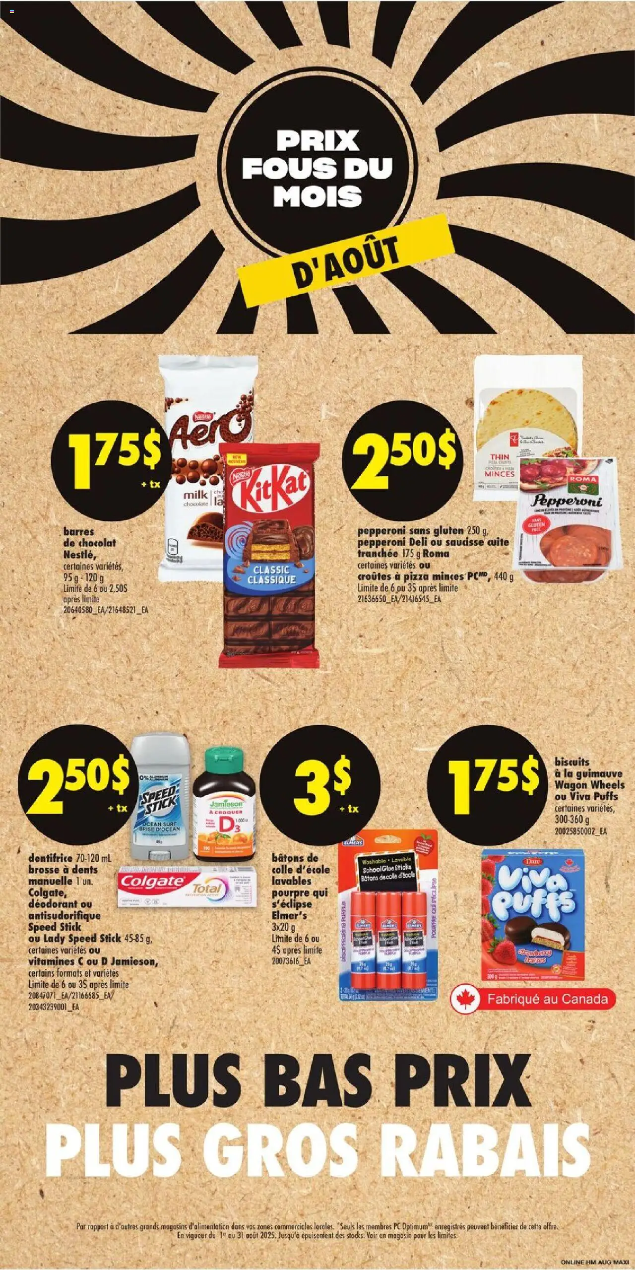 Maxi flyer valid from Aug 28, 2025 - page number 3