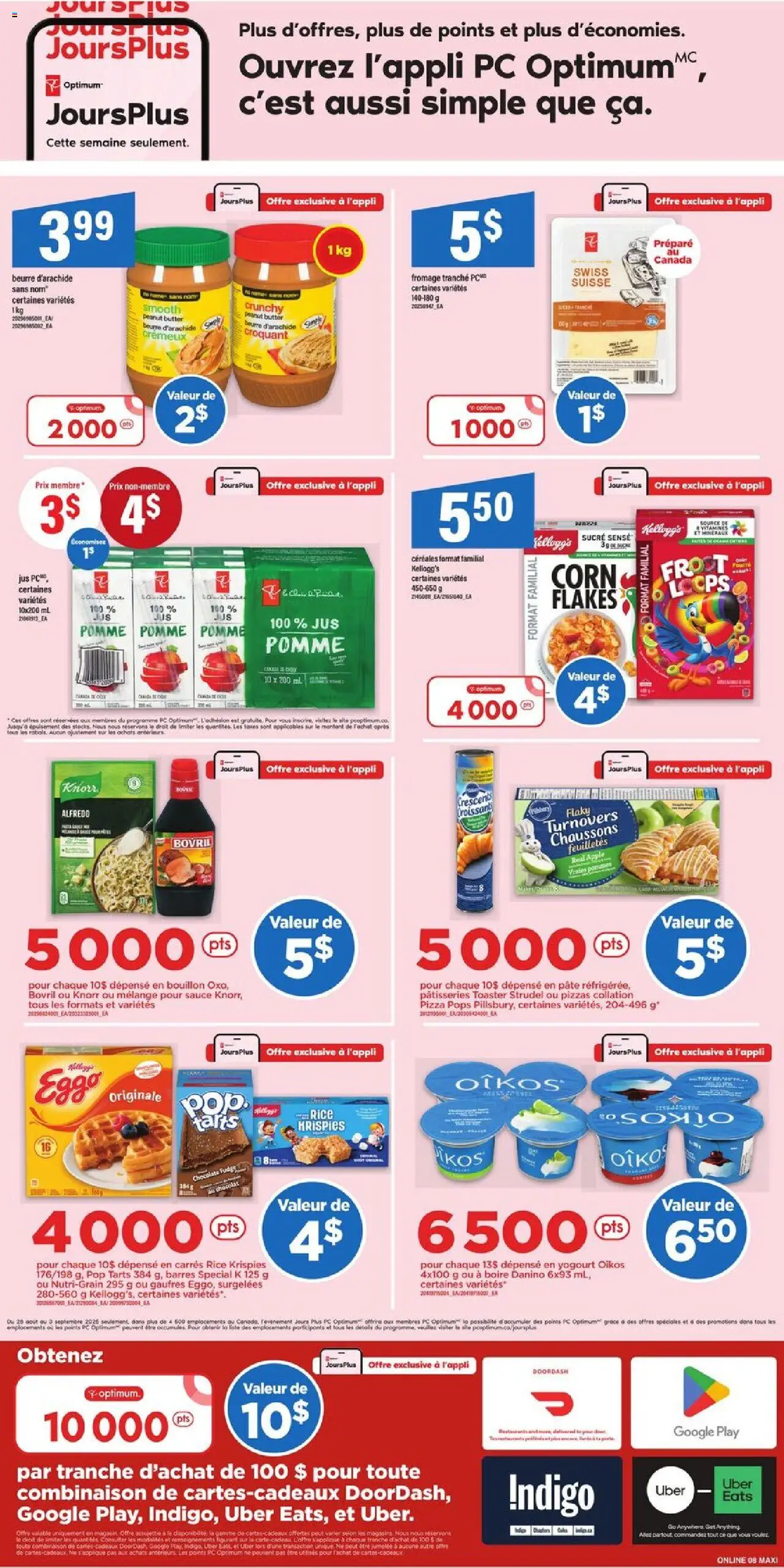 Maxi flyer valid from Aug 28, 2025 - page number 12
