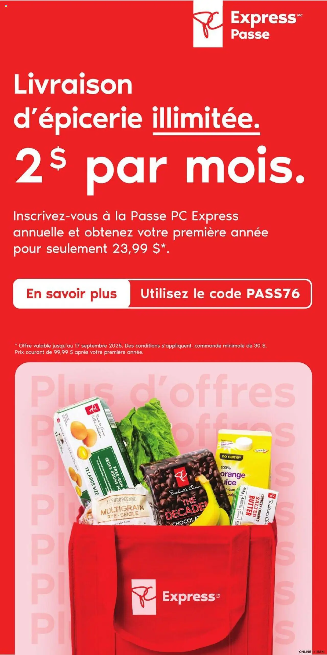 Maxi flyer valid from Aug 28, 2025 - page number 15