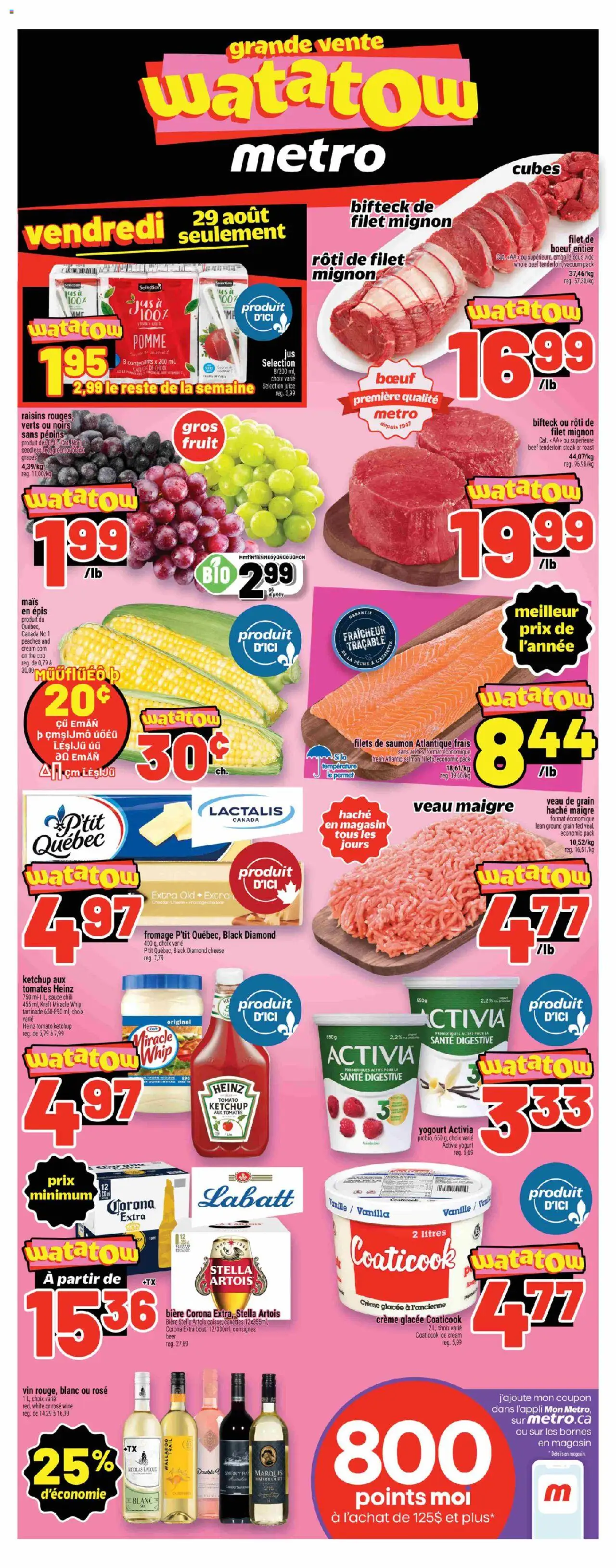 Metro weekly flyer starting Aug 28, 2025 ⭐️