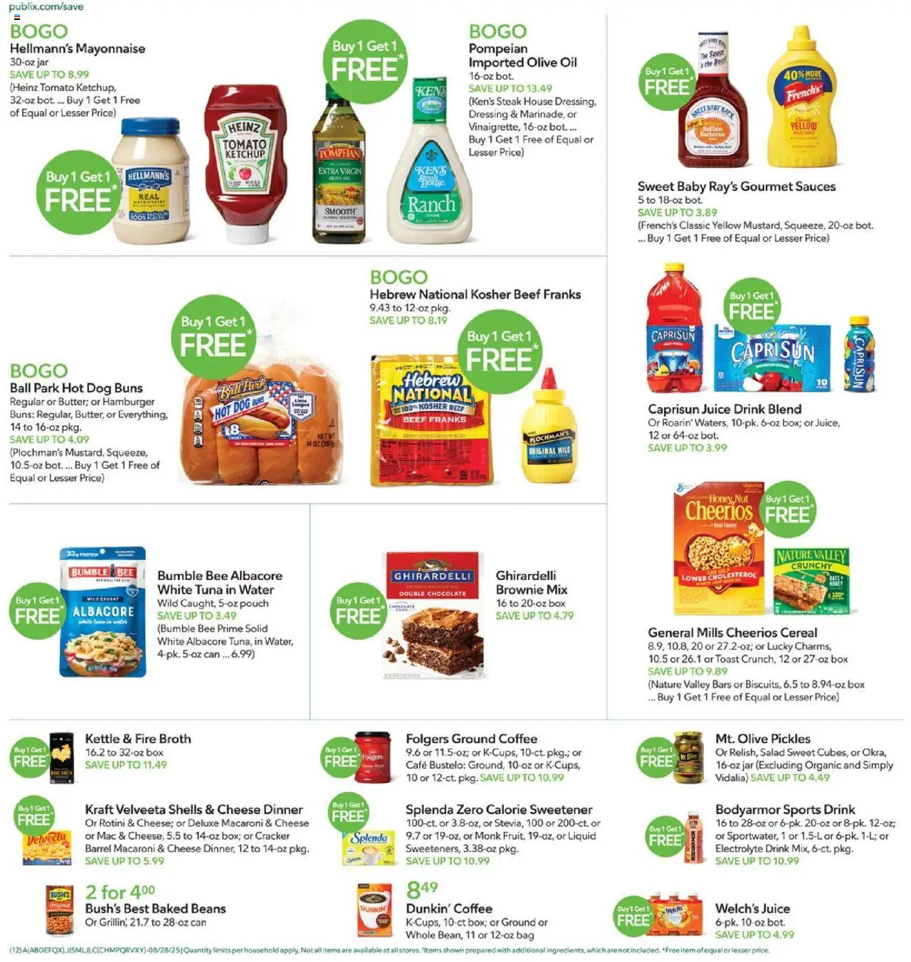 Publix Weekly ad from (08/27/2025) - Ad this week, Flyer - Page number 12