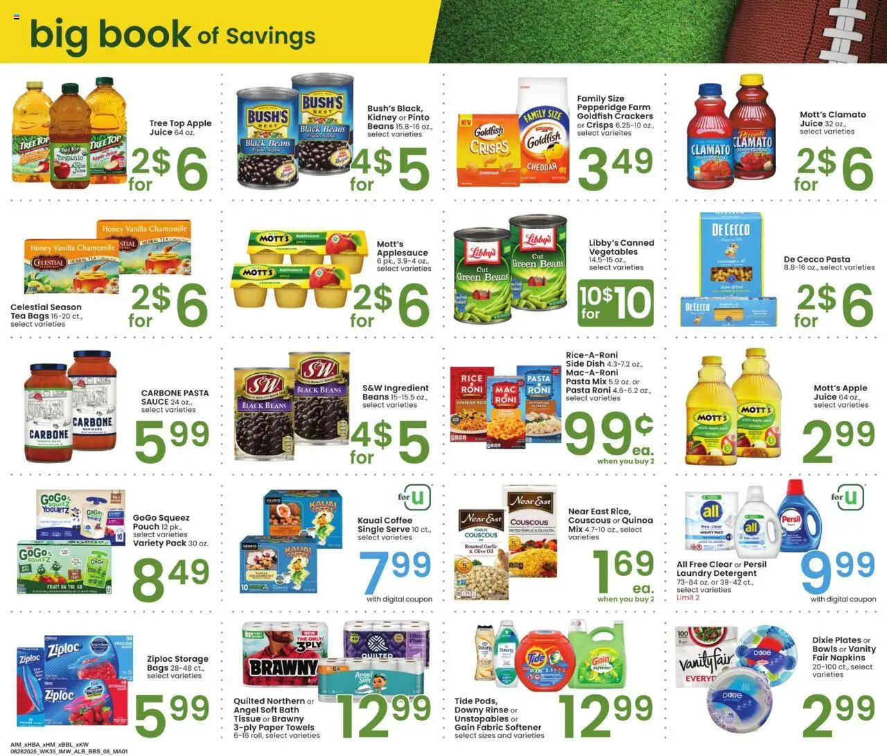 Albertsons Big Book of Savings from 08/26/2025 - Flyer - Page number 8