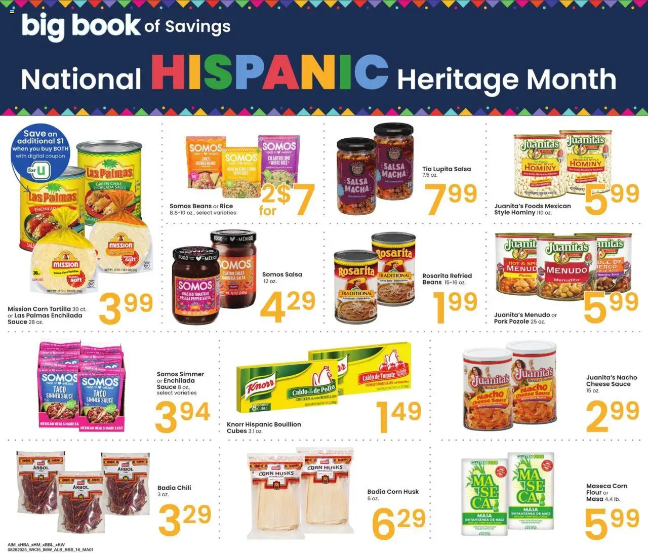 Albertsons Big Book of Savings from 08/26/2025 - Flyer - Page number 16
