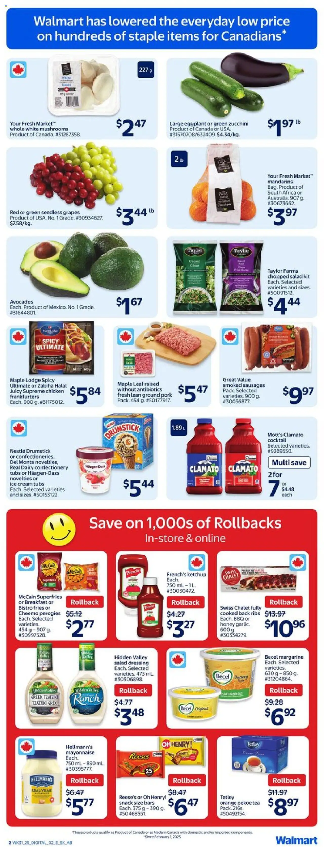 Walmart flyer valid from Aug 28, 2025 - page number 9